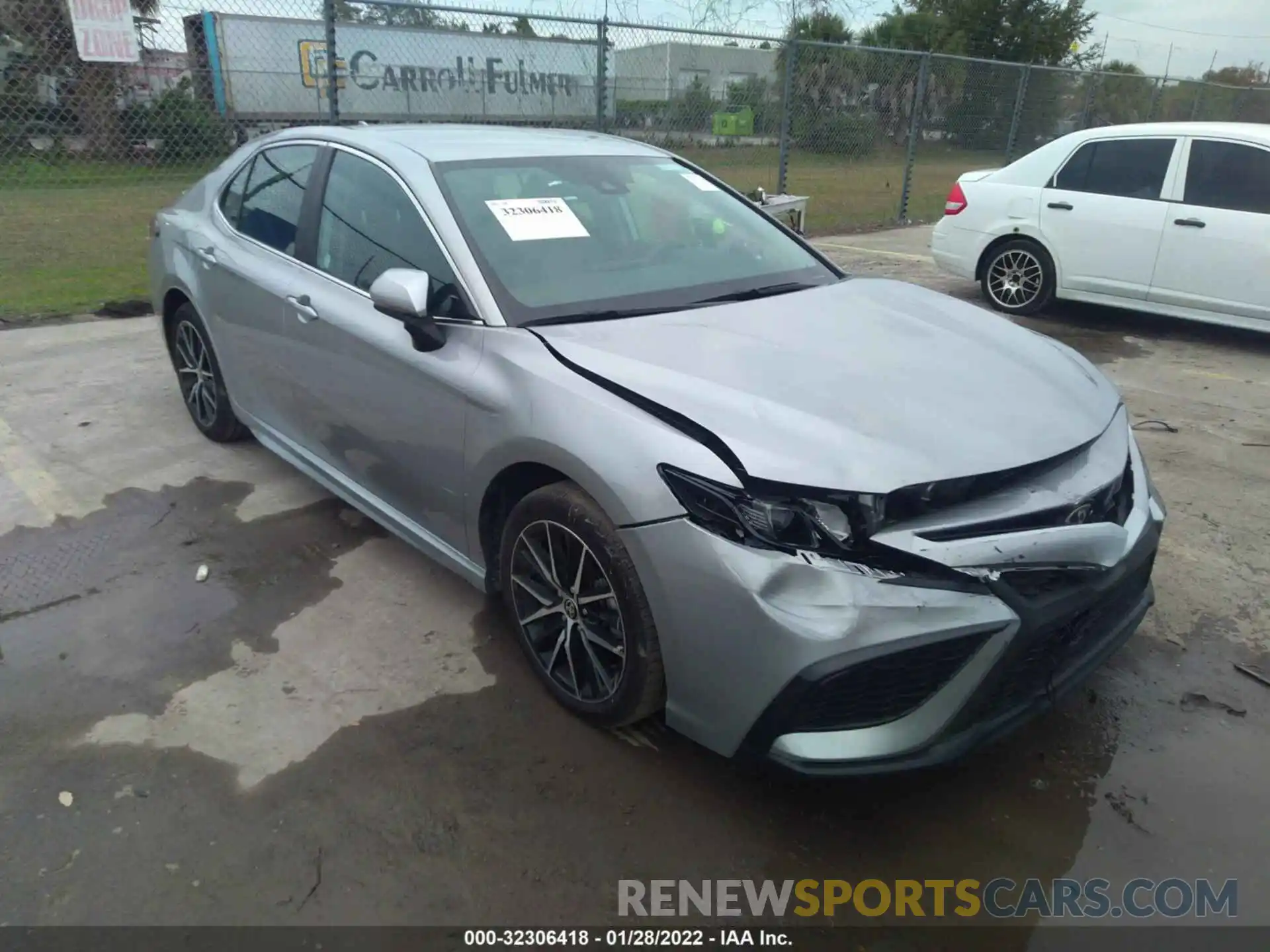 1 Photograph of a damaged car 4T1G11AK9MU437135 TOYOTA CAMRY 2021