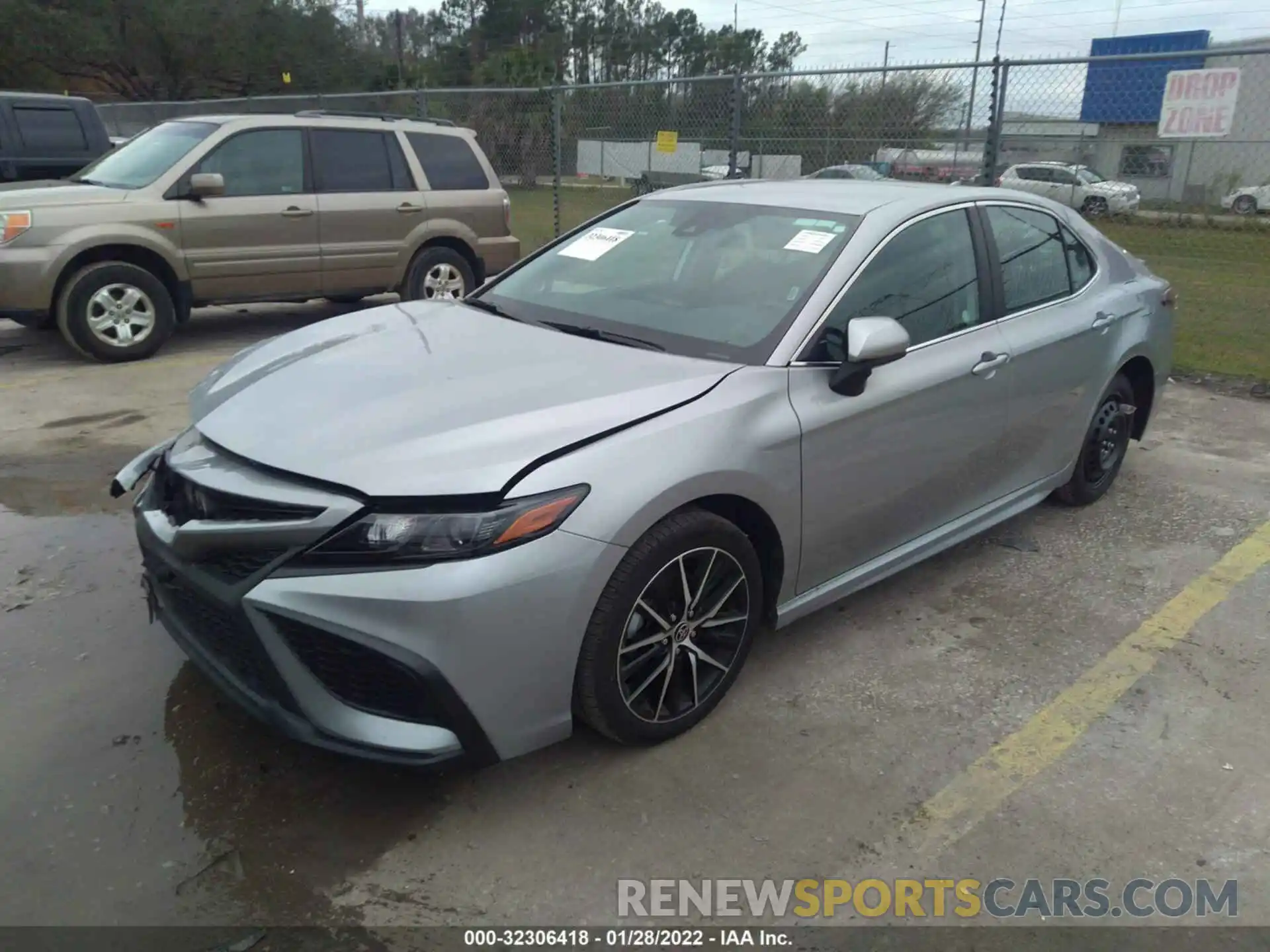 2 Photograph of a damaged car 4T1G11AK9MU437135 TOYOTA CAMRY 2021