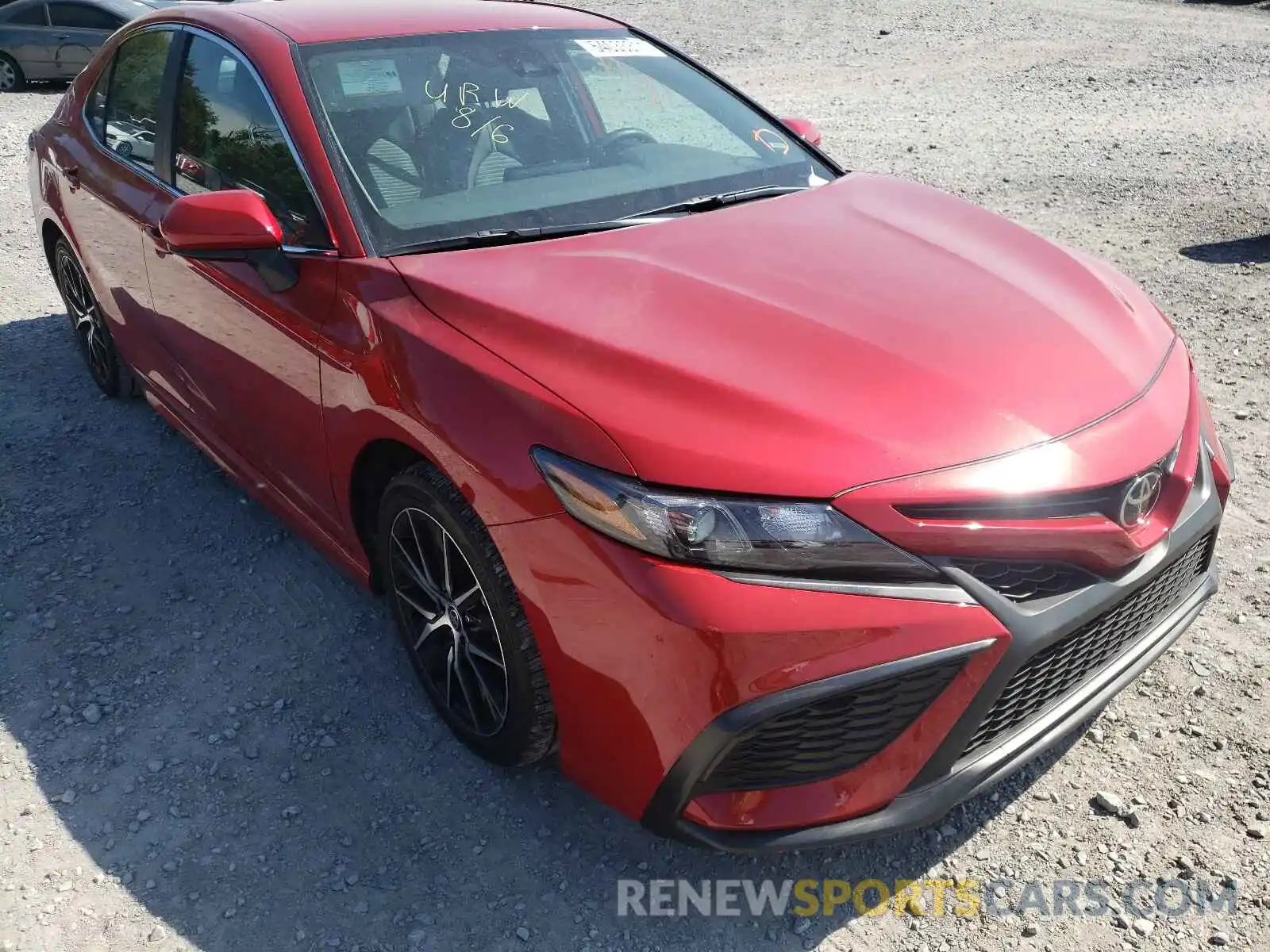 1 Photograph of a damaged car 4T1G11AK9MU438057 TOYOTA CAMRY 2021