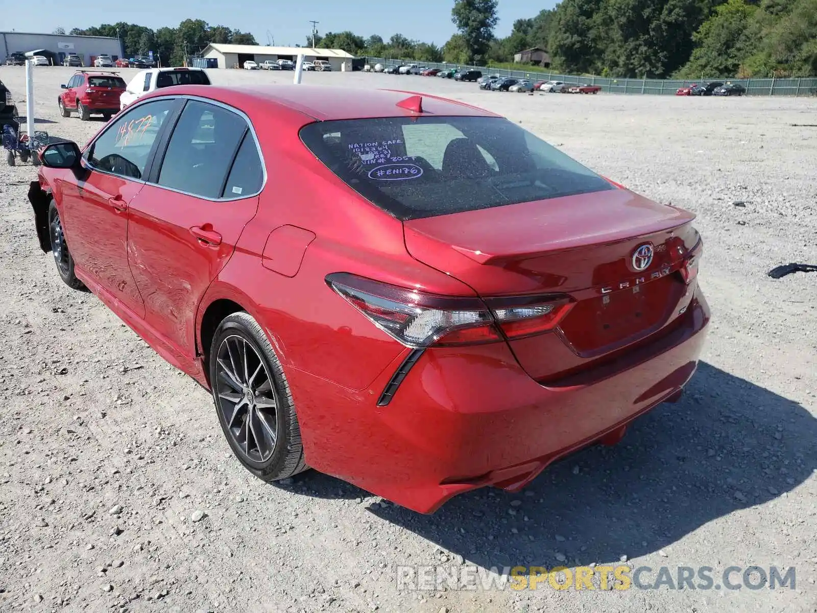 3 Photograph of a damaged car 4T1G11AK9MU438057 TOYOTA CAMRY 2021