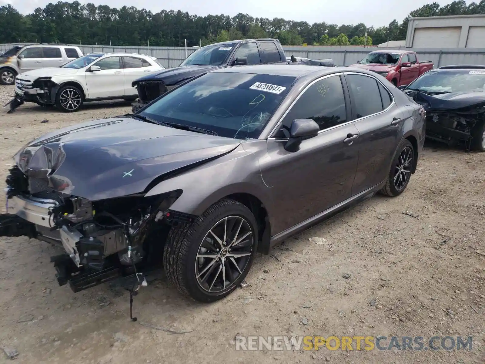 2 Photograph of a damaged car 4T1G11AK9MU440858 TOYOTA CAMRY 2021