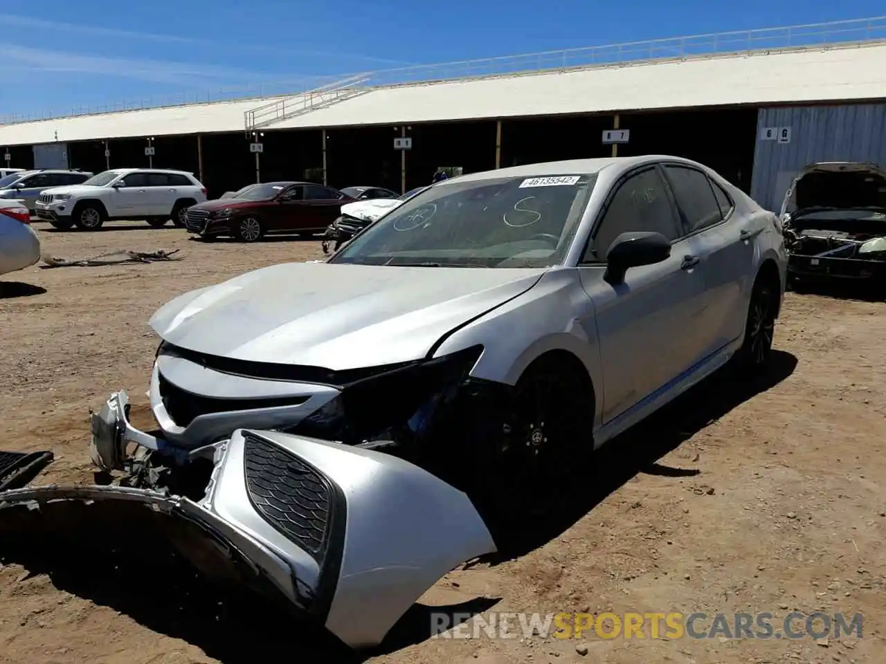 2 Photograph of a damaged car 4T1G11AK9MU441119 TOYOTA CAMRY 2021