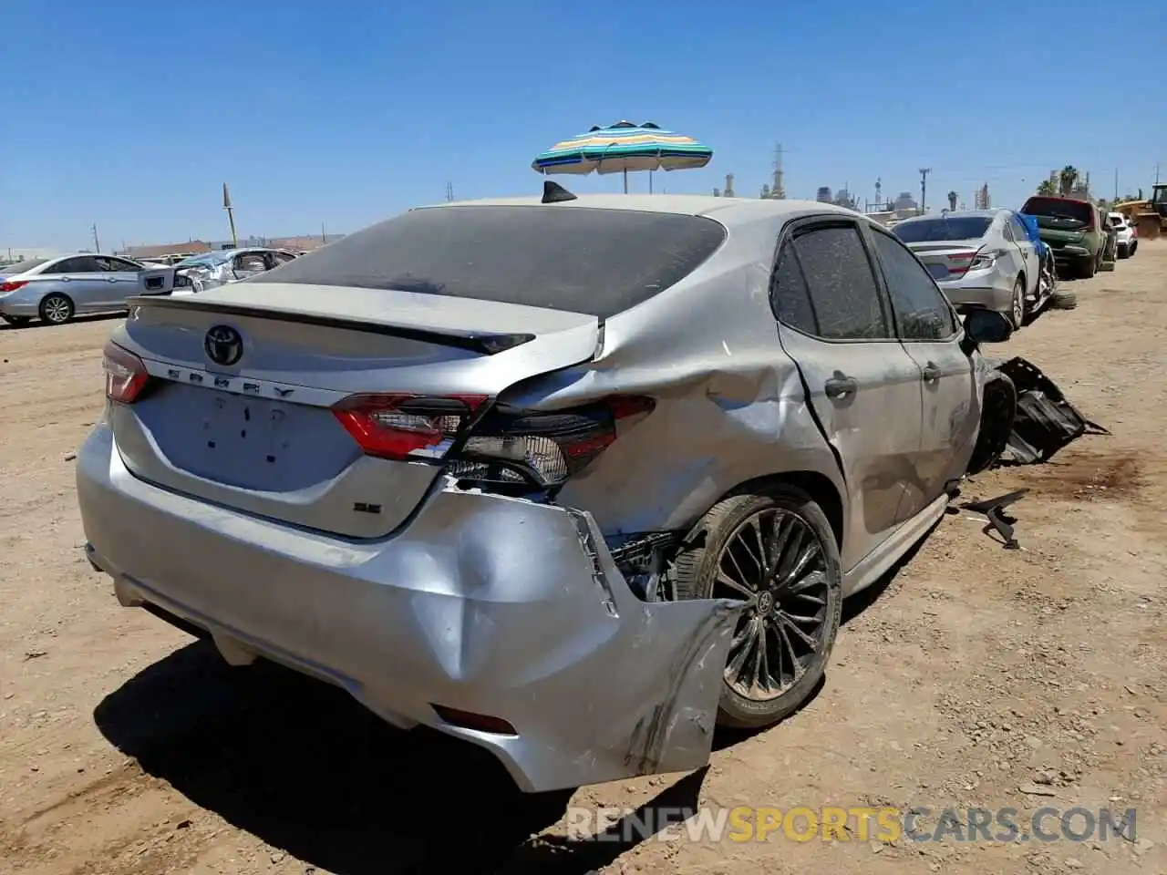 4 Photograph of a damaged car 4T1G11AK9MU441119 TOYOTA CAMRY 2021