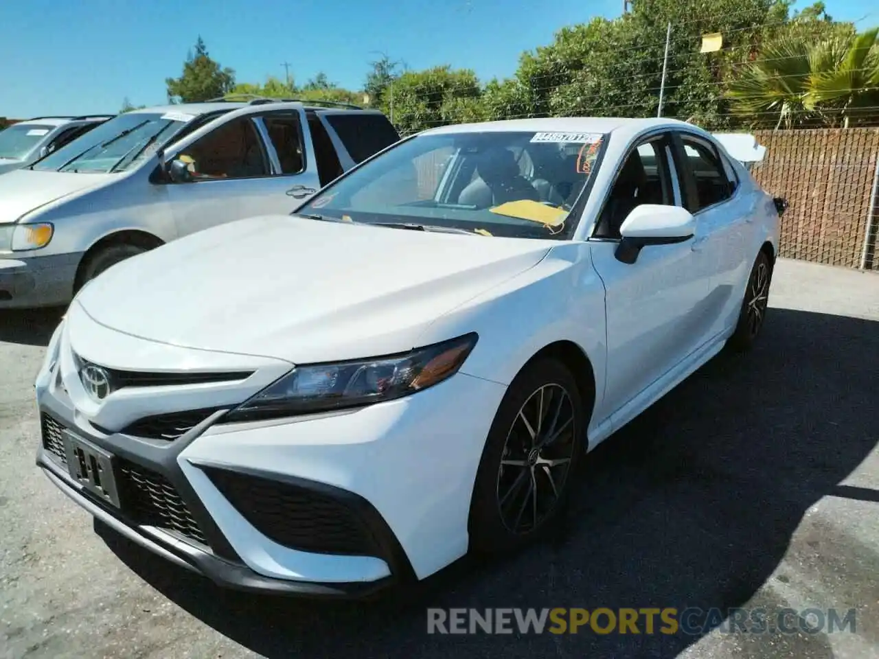 2 Photograph of a damaged car 4T1G11AK9MU443646 TOYOTA CAMRY 2021