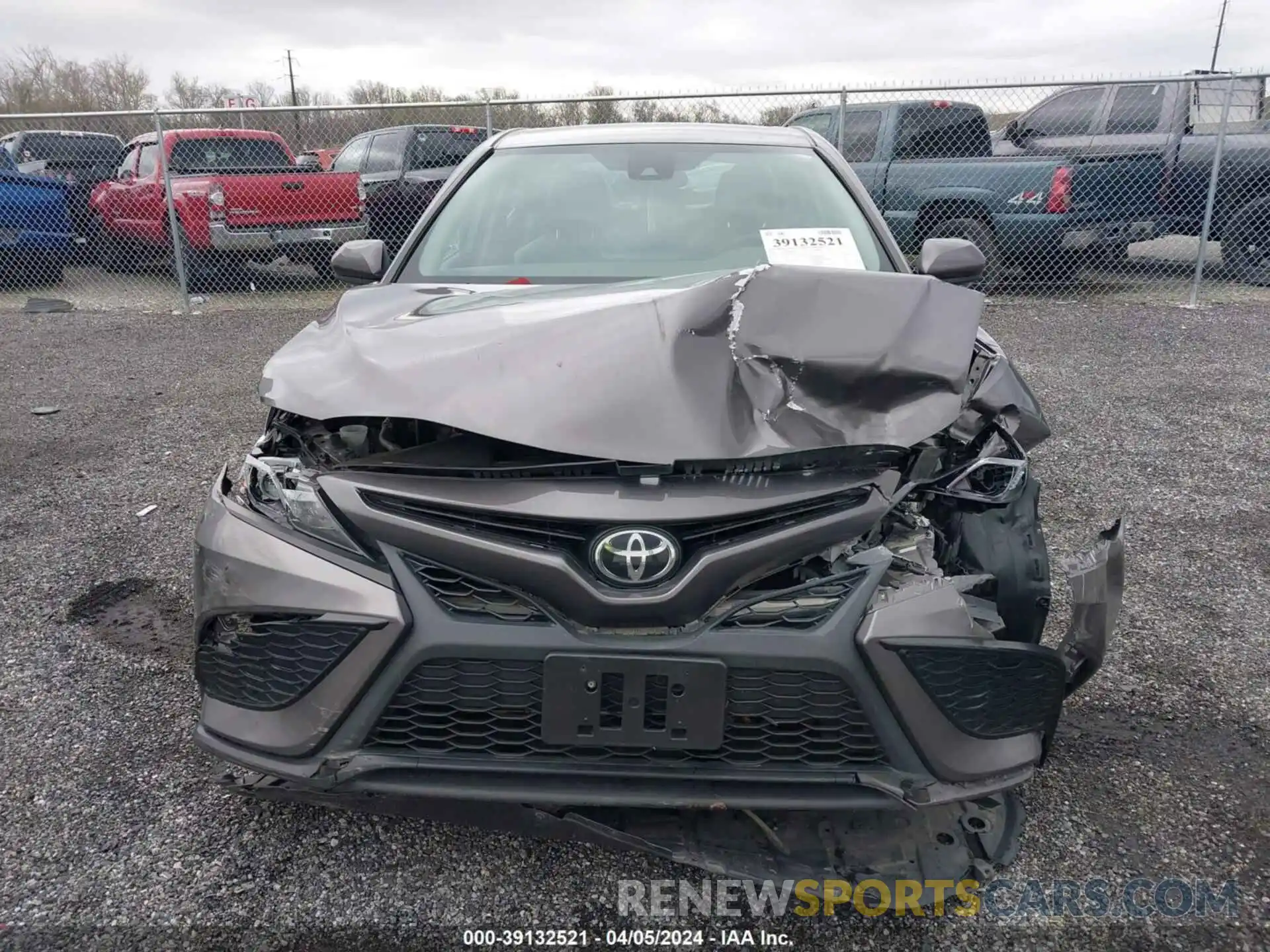 12 Photograph of a damaged car 4T1G11AK9MU444912 TOYOTA CAMRY 2021