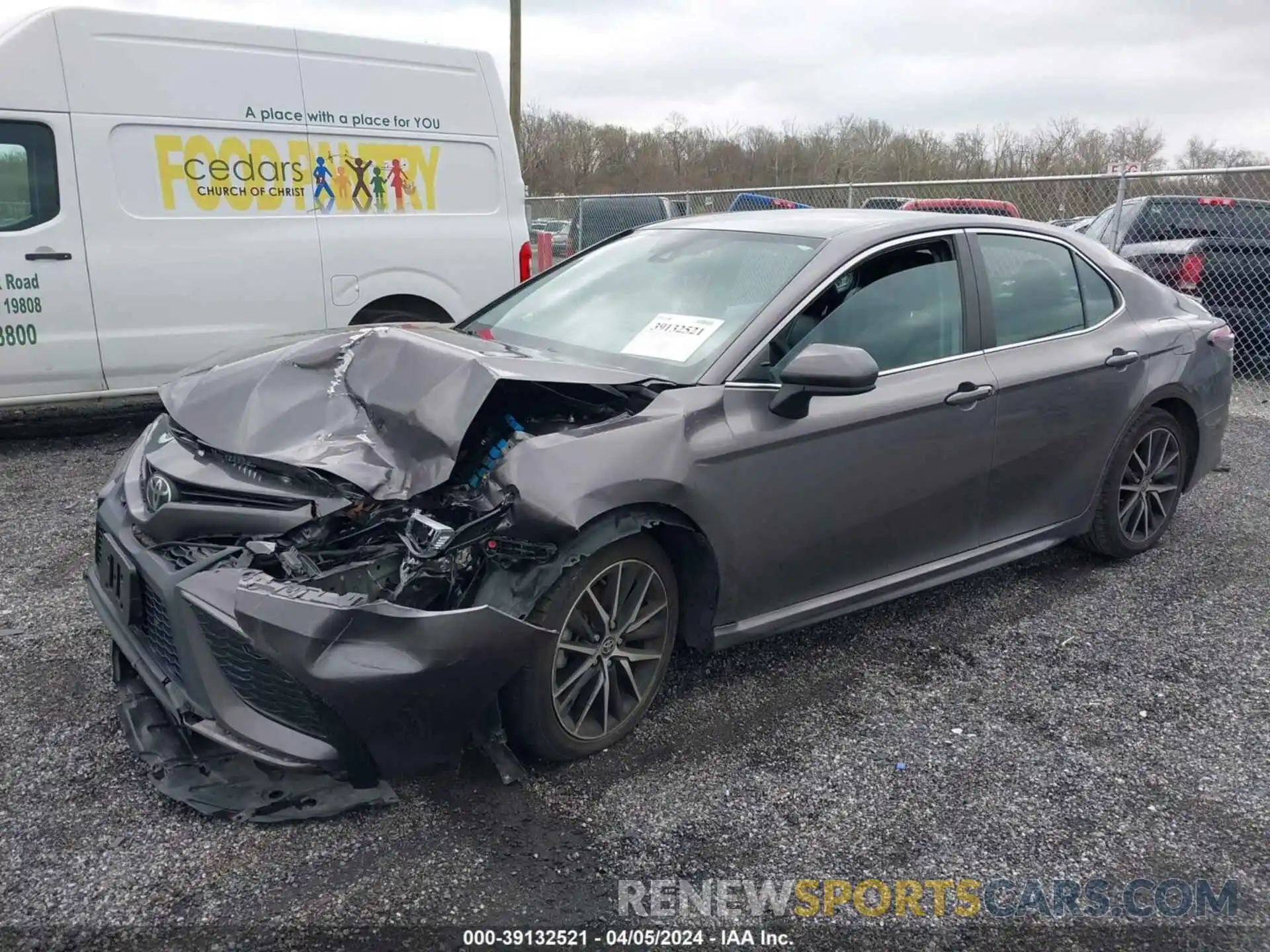 2 Photograph of a damaged car 4T1G11AK9MU444912 TOYOTA CAMRY 2021