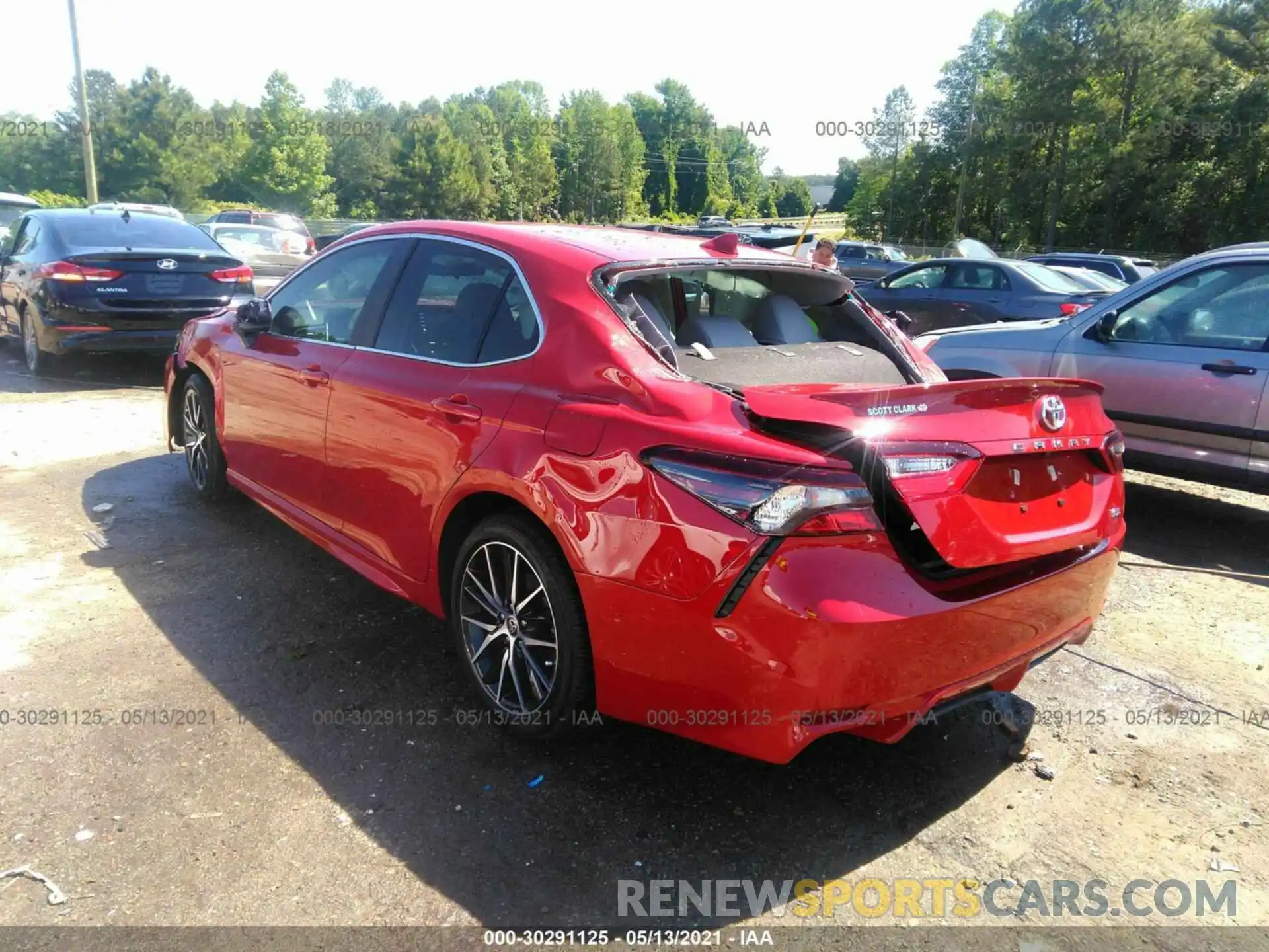 3 Photograph of a damaged car 4T1G11AK9MU449253 TOYOTA CAMRY 2021