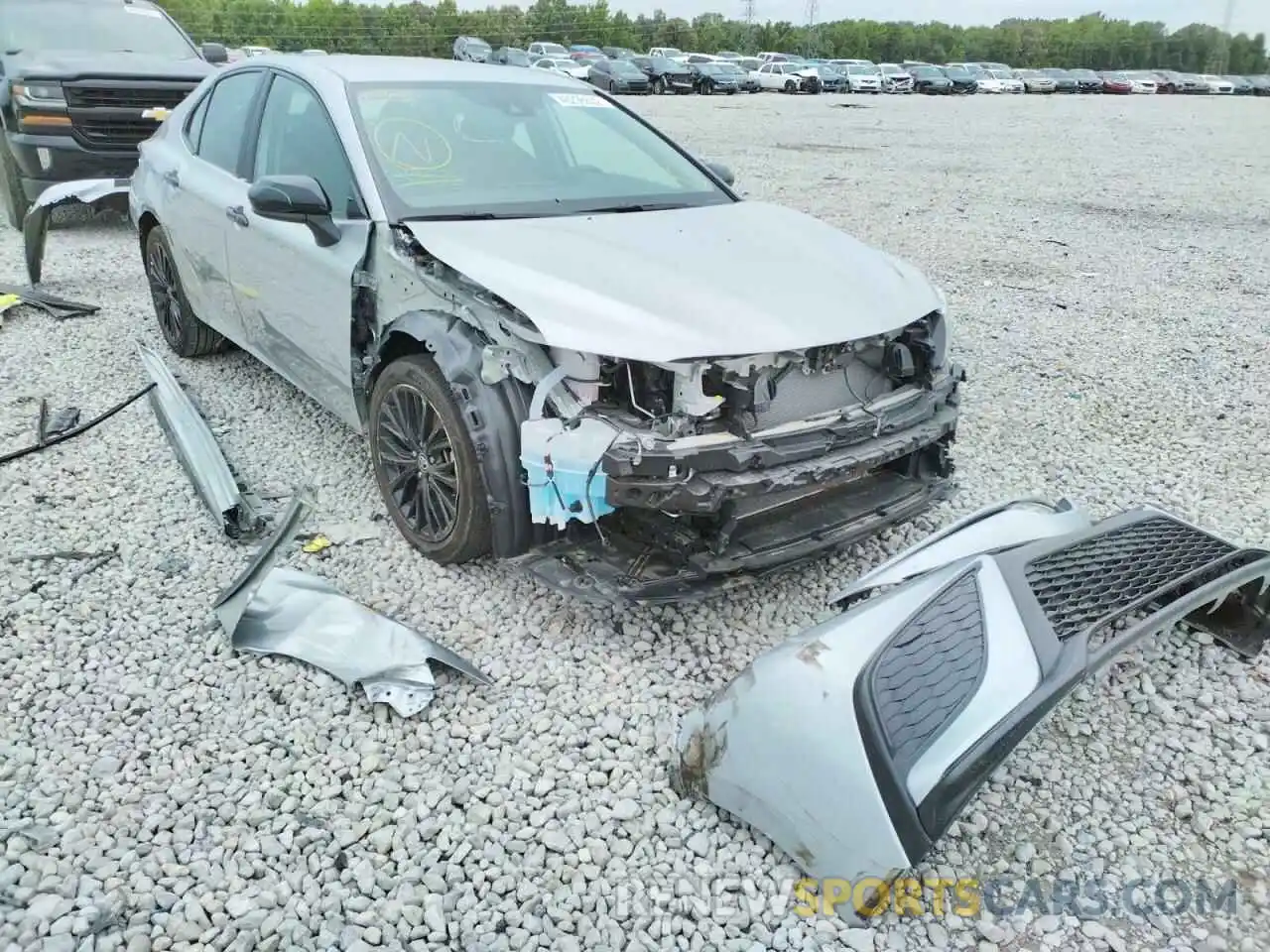 1 Photograph of a damaged car 4T1G11AK9MU449897 TOYOTA CAMRY 2021