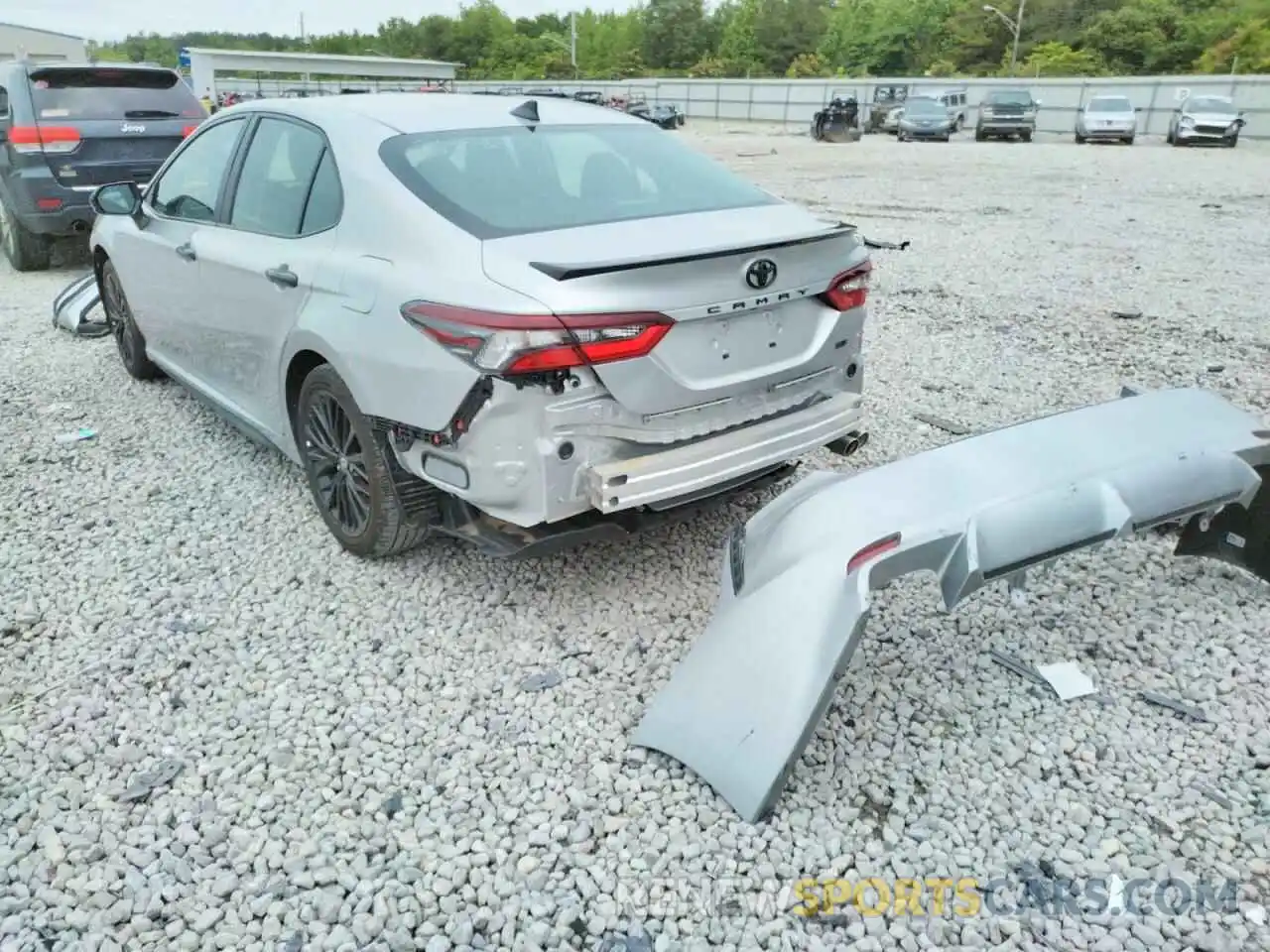 3 Photograph of a damaged car 4T1G11AK9MU449897 TOYOTA CAMRY 2021