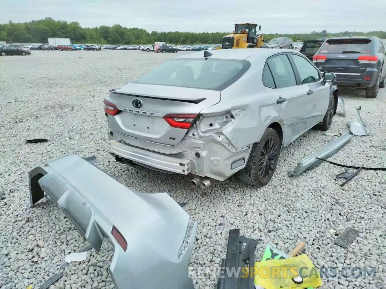 4 Photograph of a damaged car 4T1G11AK9MU449897 TOYOTA CAMRY 2021