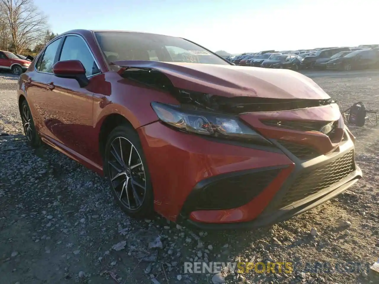 1 Photograph of a damaged car 4T1G11AK9MU454775 TOYOTA CAMRY 2021