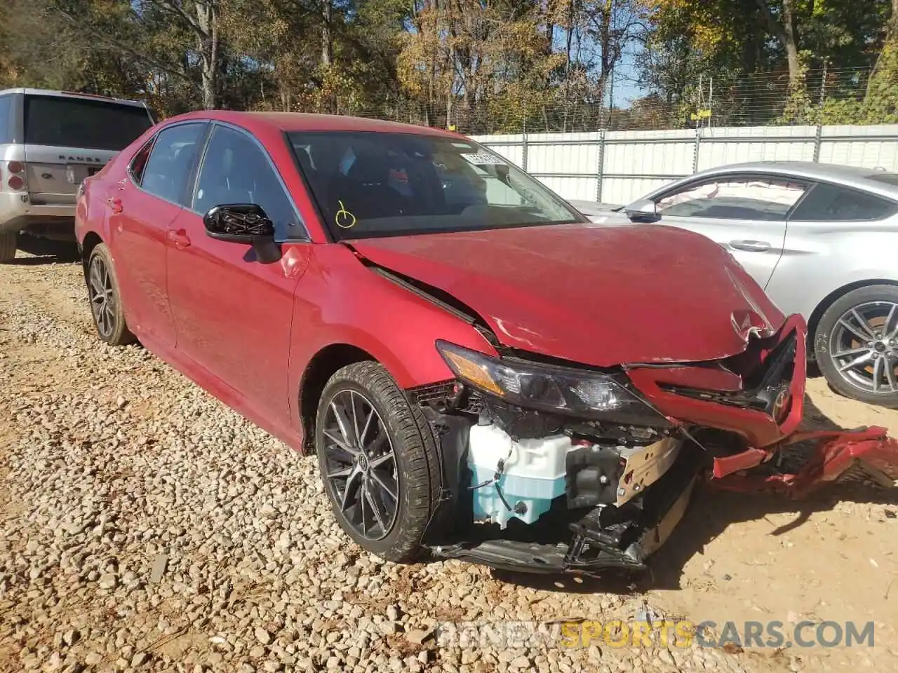 1 Photograph of a damaged car 4T1G11AK9MU457322 TOYOTA CAMRY 2021