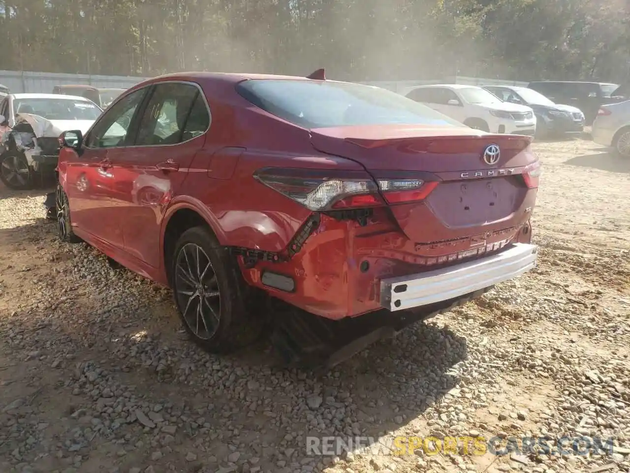 3 Photograph of a damaged car 4T1G11AK9MU457322 TOYOTA CAMRY 2021