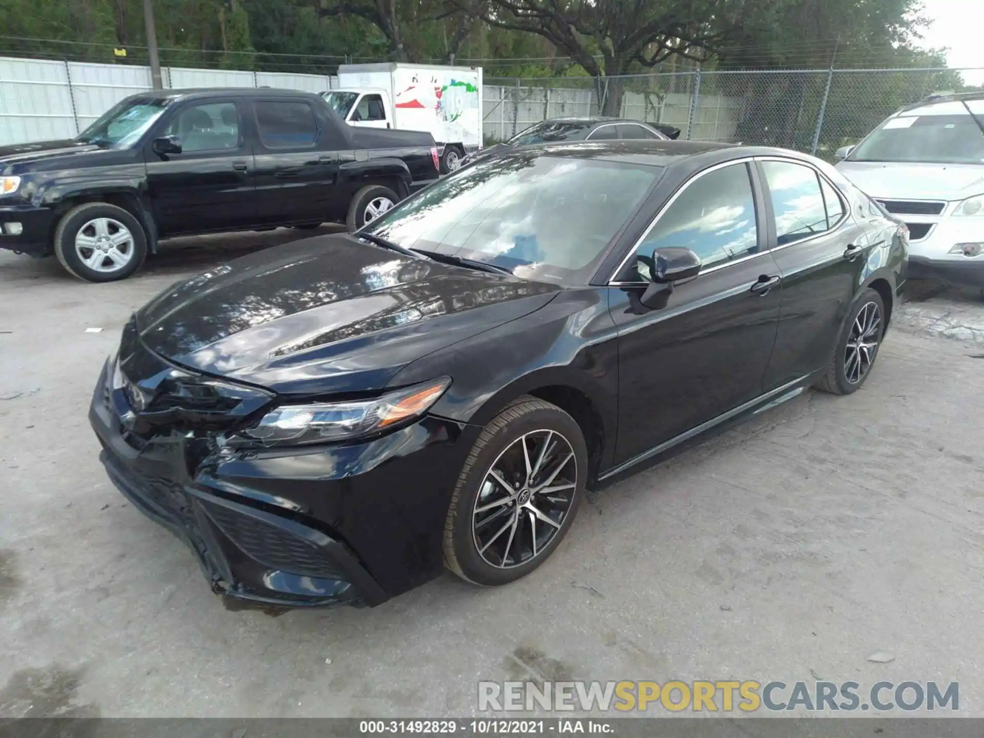 2 Photograph of a damaged car 4T1G11AK9MU457370 TOYOTA CAMRY 2021