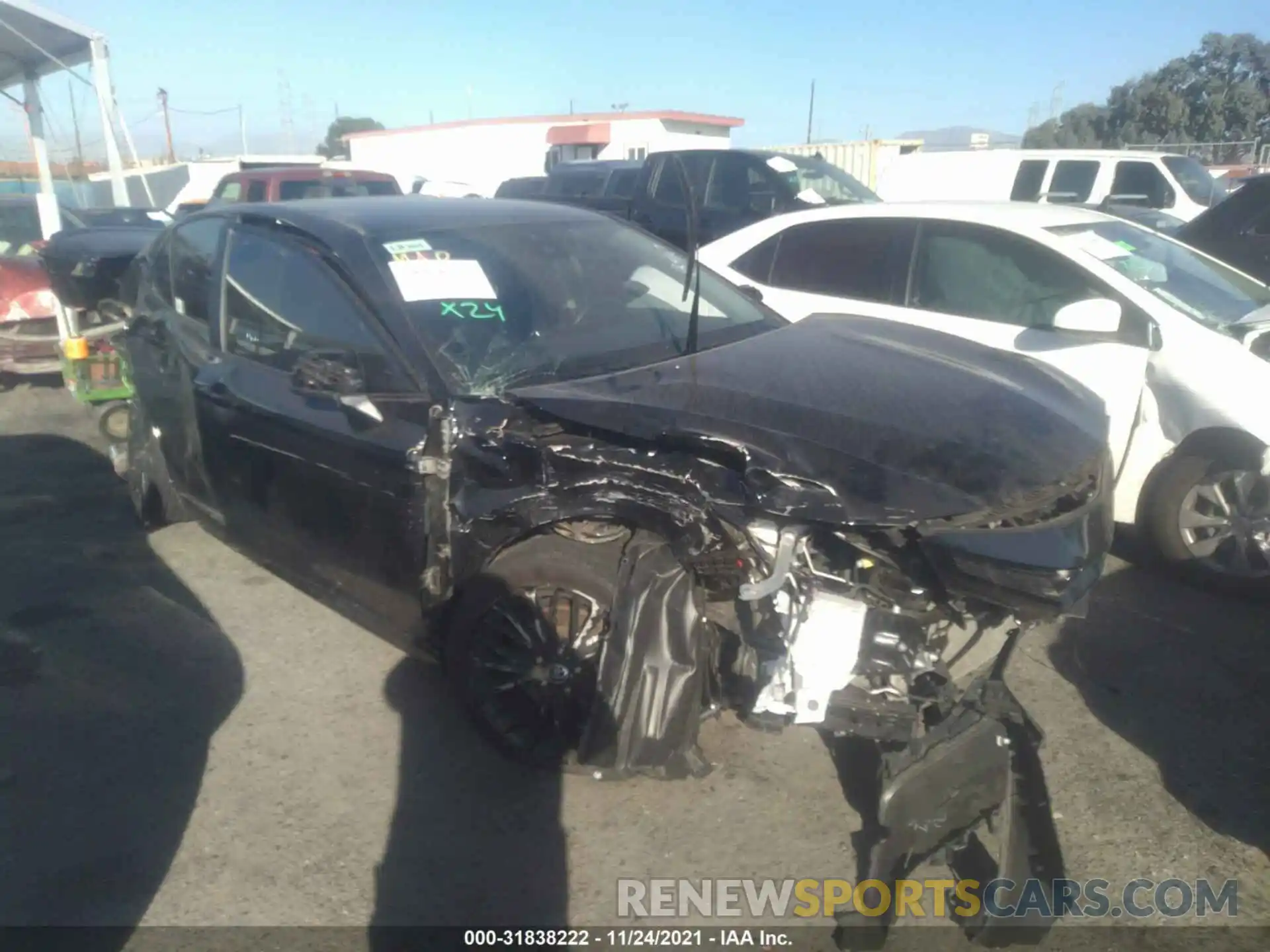 1 Photograph of a damaged car 4T1G11AK9MU462309 TOYOTA CAMRY 2021