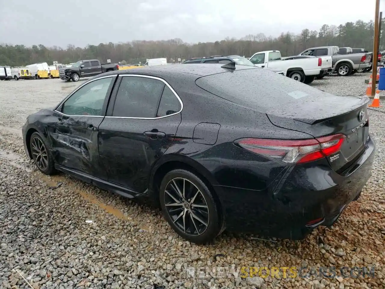 2 Photograph of a damaged car 4T1G11AK9MU470717 TOYOTA CAMRY 2021