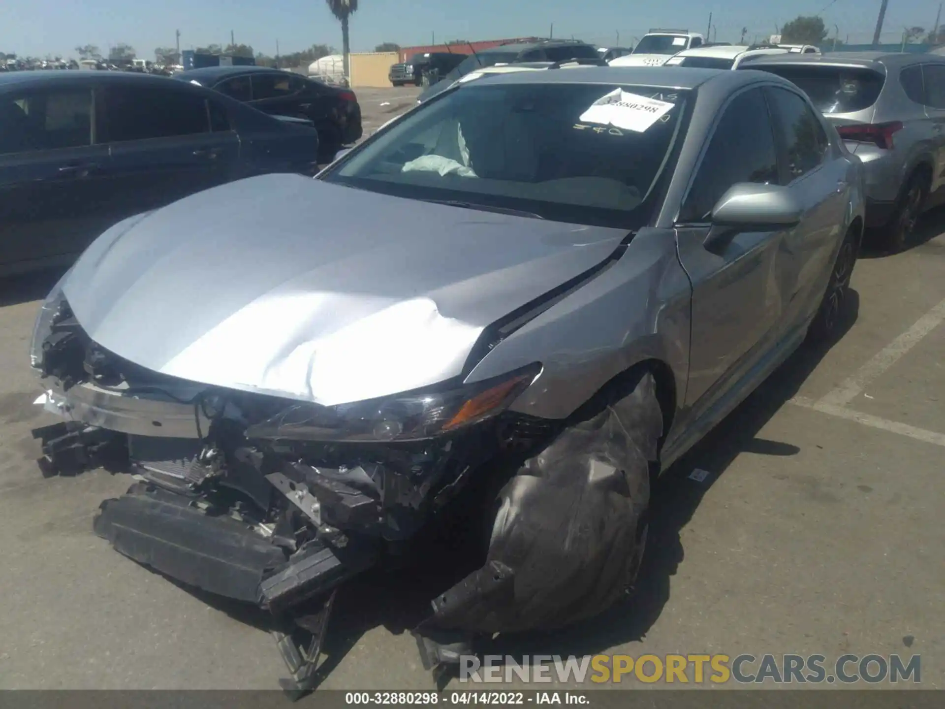 2 Photograph of a damaged car 4T1G11AK9MU471317 TOYOTA CAMRY 2021