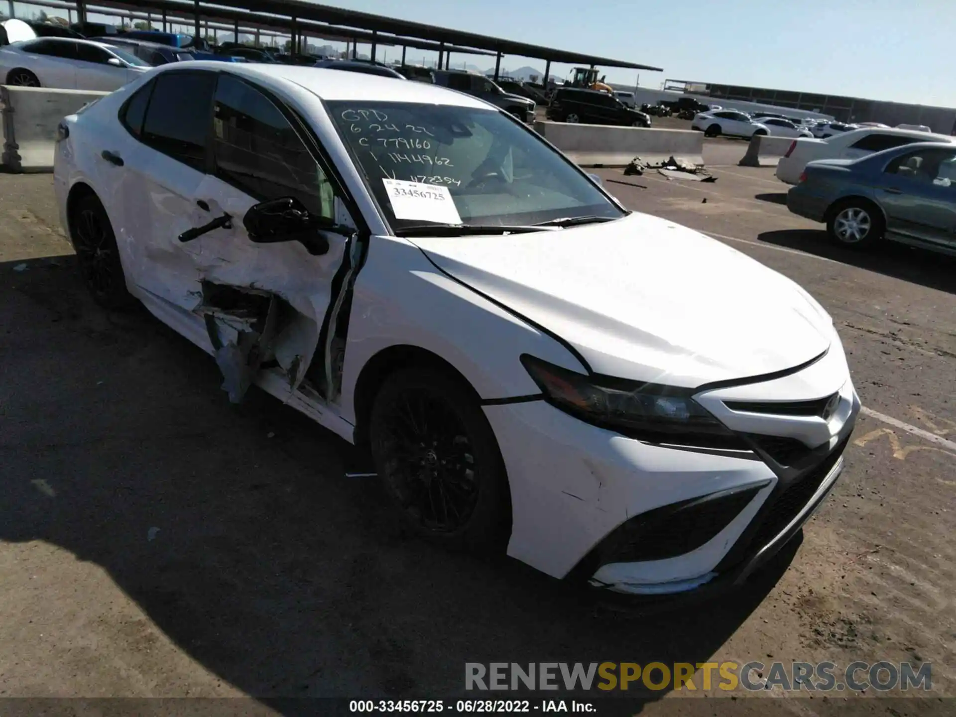 1 Photograph of a damaged car 4T1G11AK9MU472354 TOYOTA CAMRY 2021