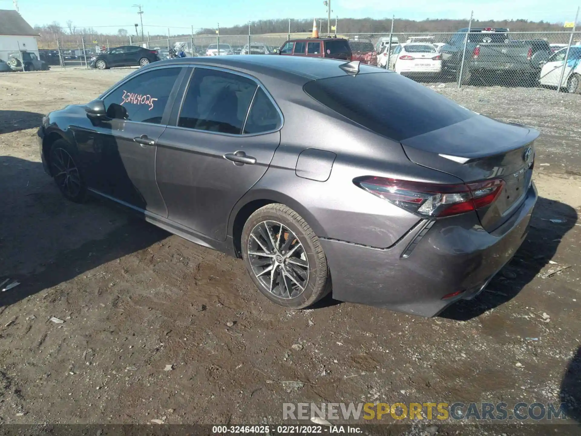 3 Photograph of a damaged car 4T1G11AK9MU472791 TOYOTA CAMRY 2021