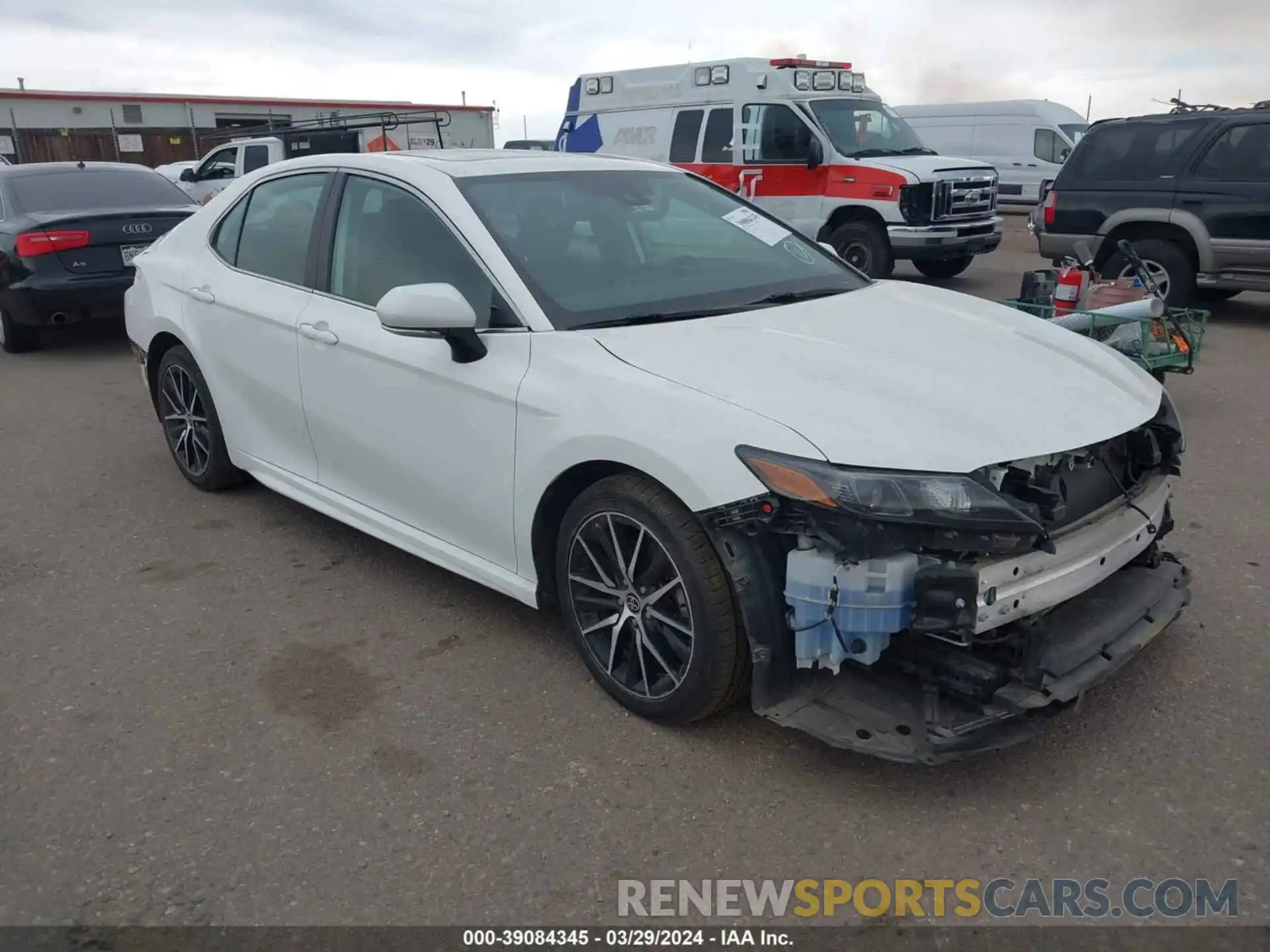 1 Photograph of a damaged car 4T1G11AK9MU494922 TOYOTA CAMRY 2021