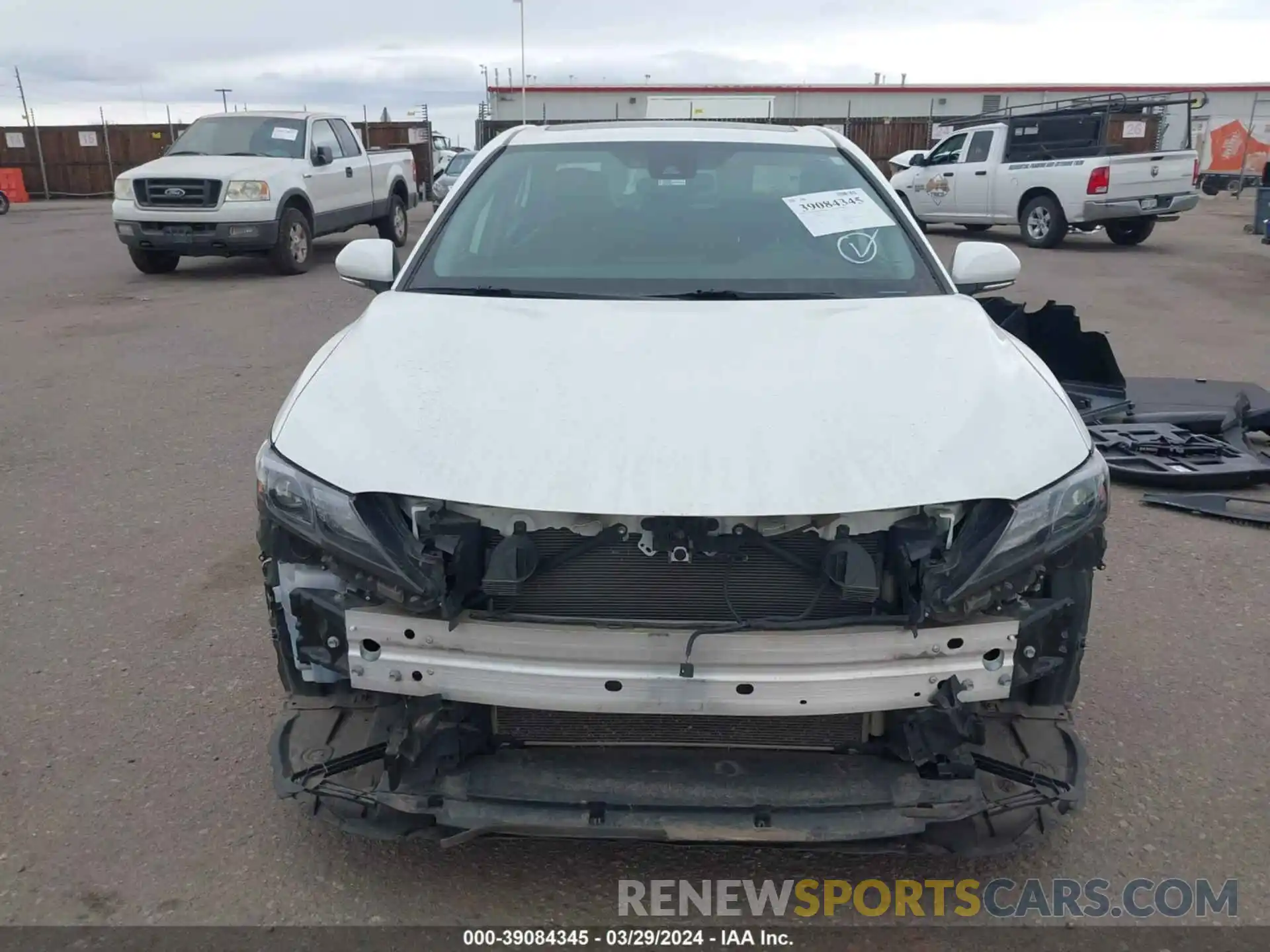 13 Photograph of a damaged car 4T1G11AK9MU494922 TOYOTA CAMRY 2021