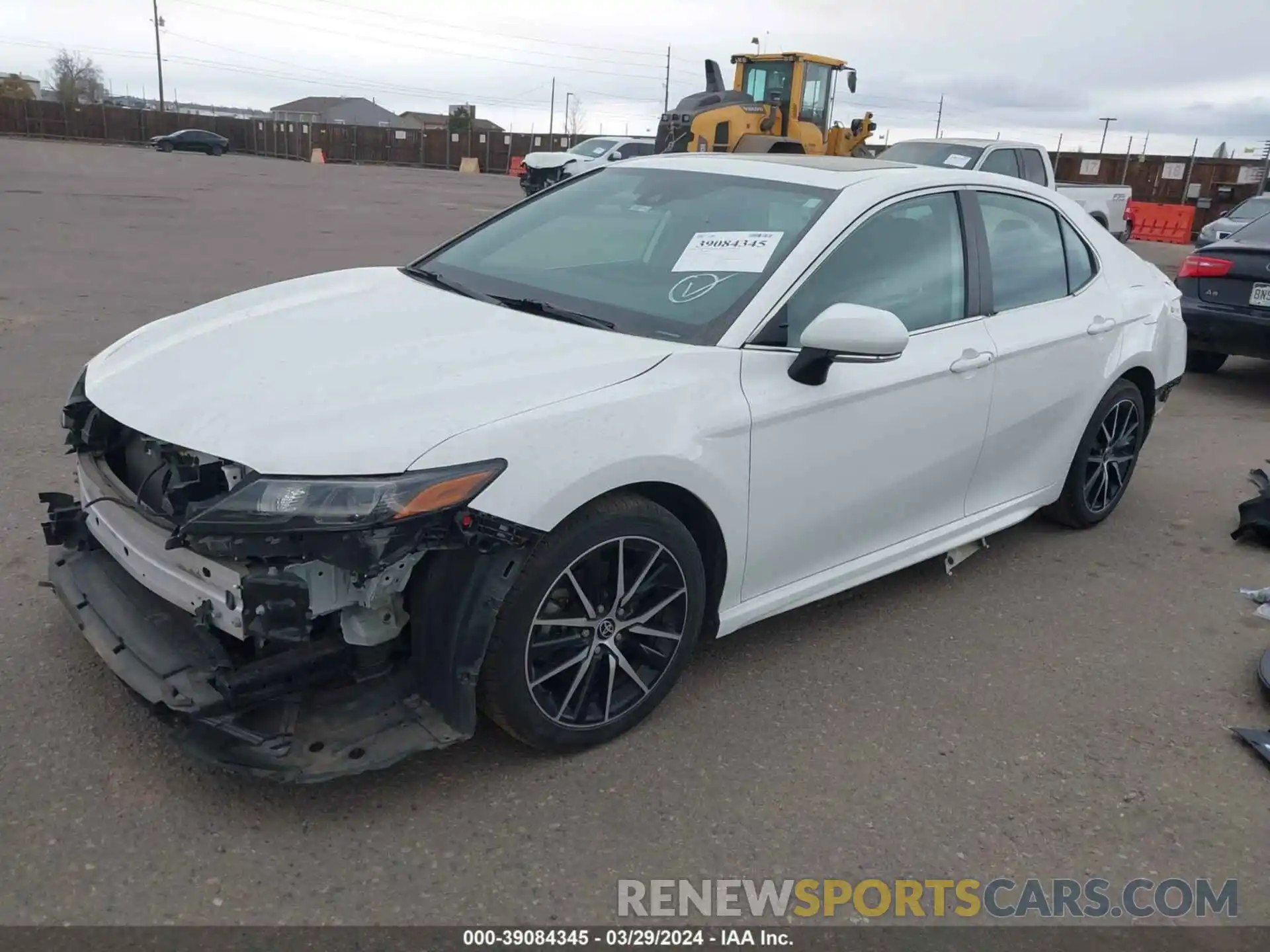 2 Photograph of a damaged car 4T1G11AK9MU494922 TOYOTA CAMRY 2021