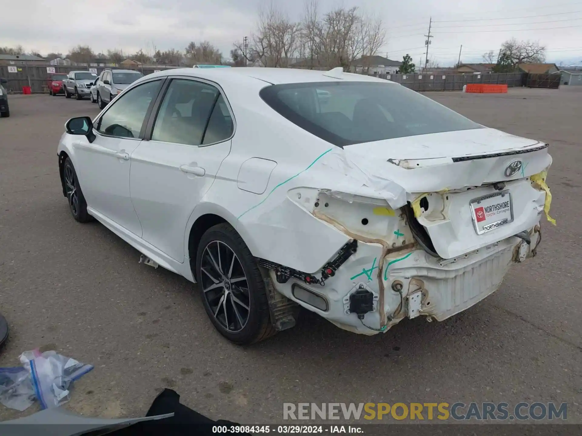 3 Photograph of a damaged car 4T1G11AK9MU494922 TOYOTA CAMRY 2021