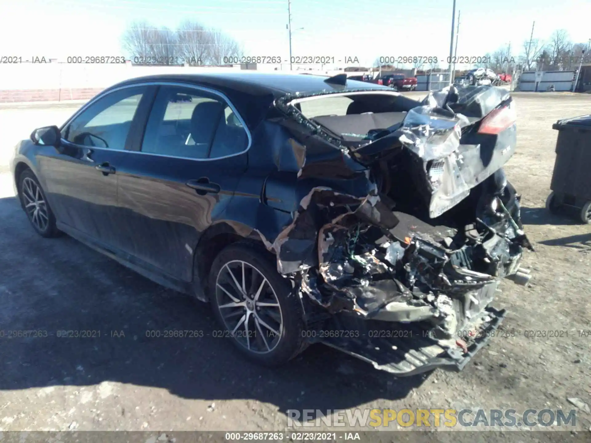 3 Photograph of a damaged car 4T1G11AK9MU519530 TOYOTA CAMRY 2021