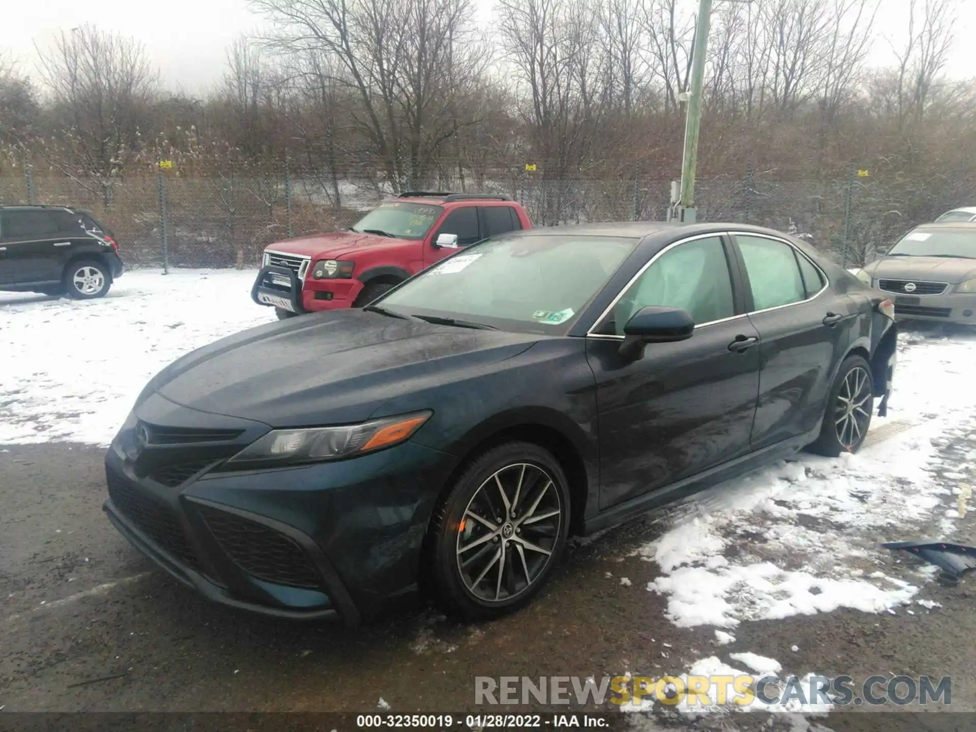 2 Photograph of a damaged car 4T1G11AK9MU524582 TOYOTA CAMRY 2021