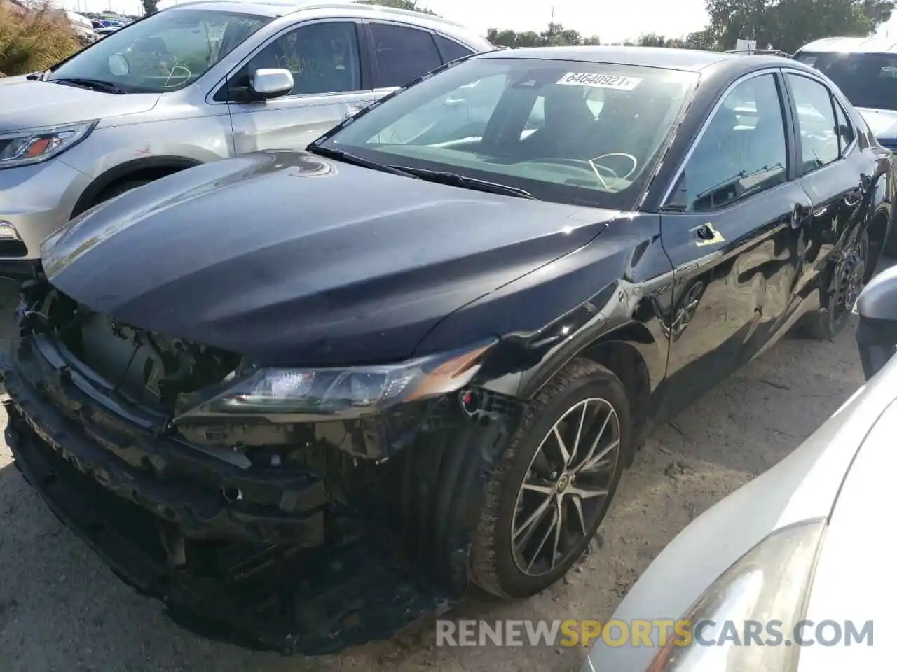 9 Photograph of a damaged car 4T1G11AK9MU530155 TOYOTA CAMRY 2021