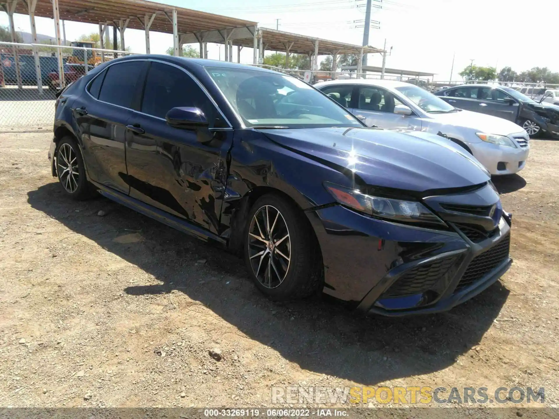 1 Photograph of a damaged car 4T1G11AK9MU531984 TOYOTA CAMRY 2021