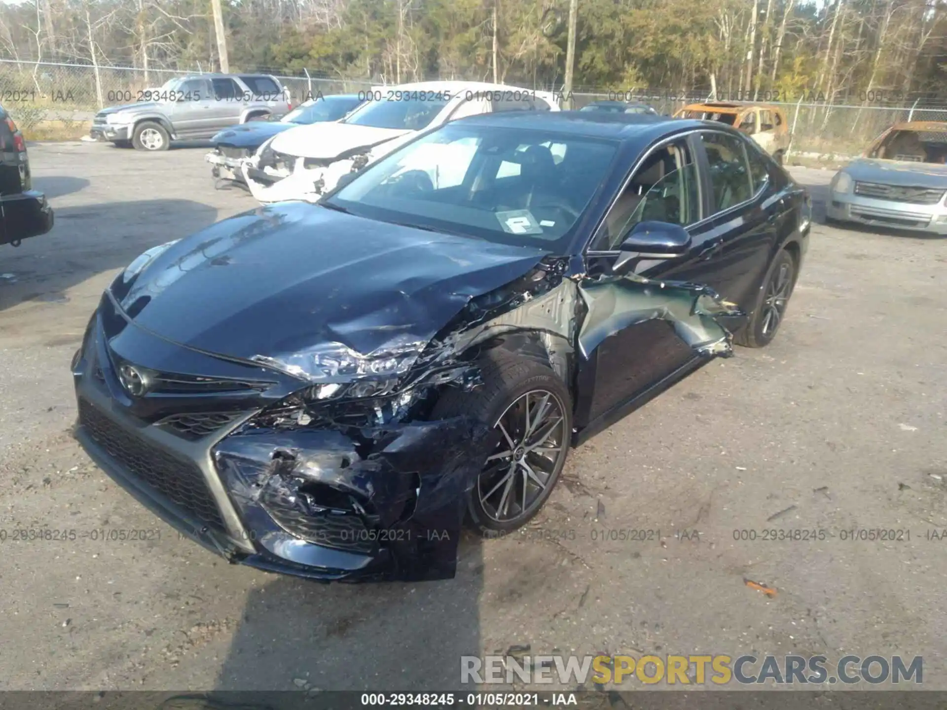 2 Photograph of a damaged car 4T1G11AK9MU534500 TOYOTA CAMRY 2021