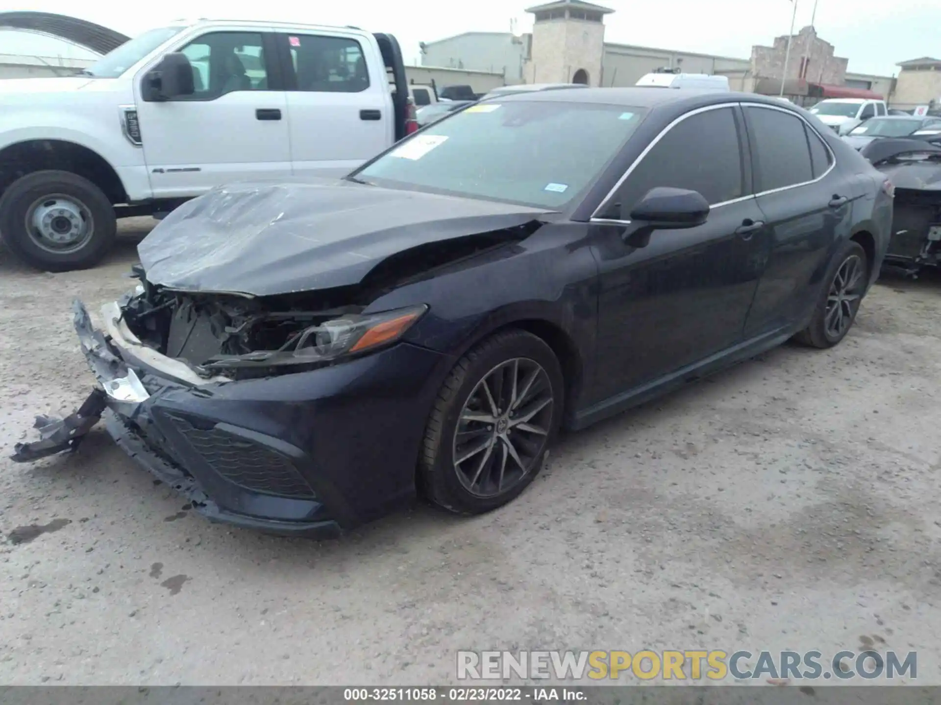 2 Photograph of a damaged car 4T1G11AK9MU535064 TOYOTA CAMRY 2021