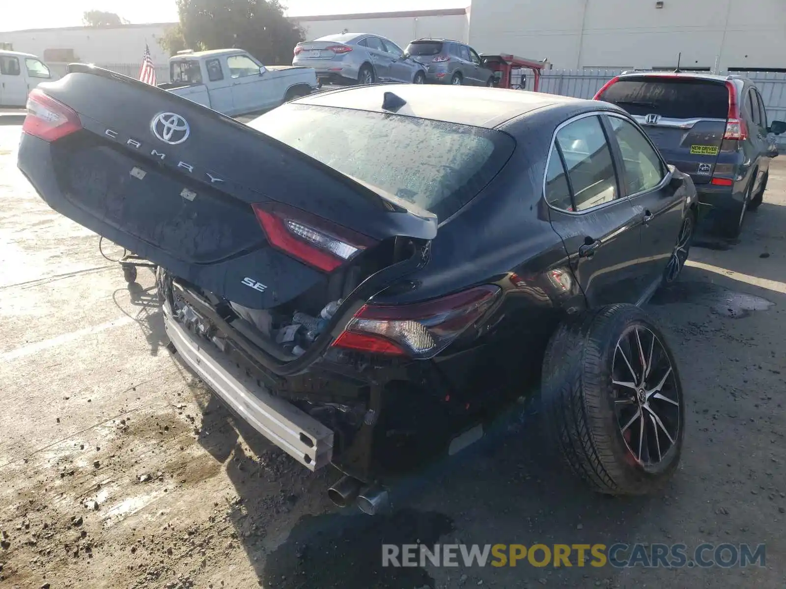 4 Photograph of a damaged car 4T1G11AK9MU537185 TOYOTA CAMRY 2021