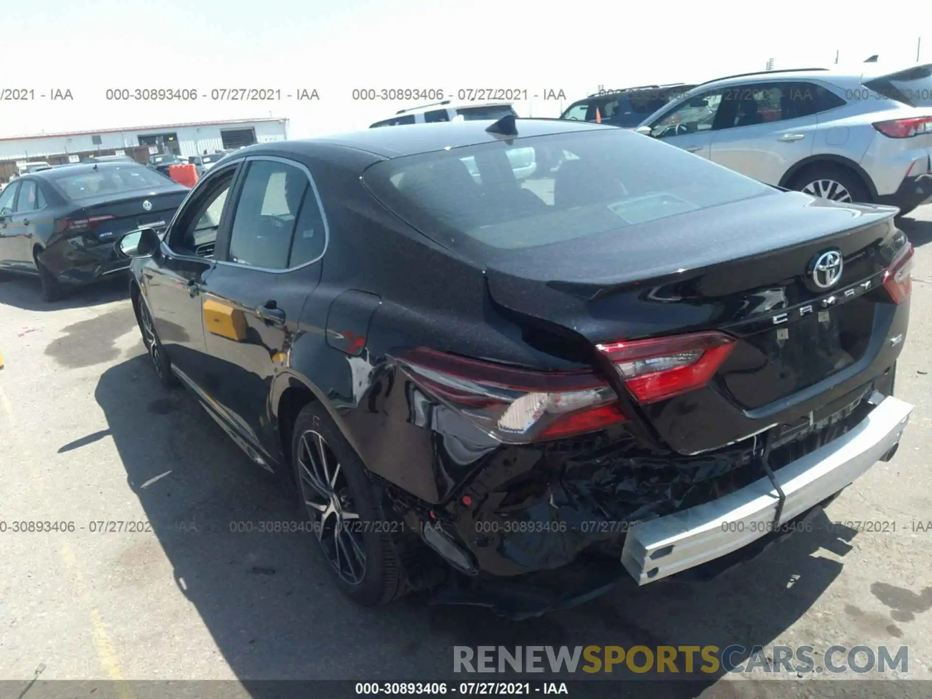 3 Photograph of a damaged car 4T1G11AK9MU537672 TOYOTA CAMRY 2021