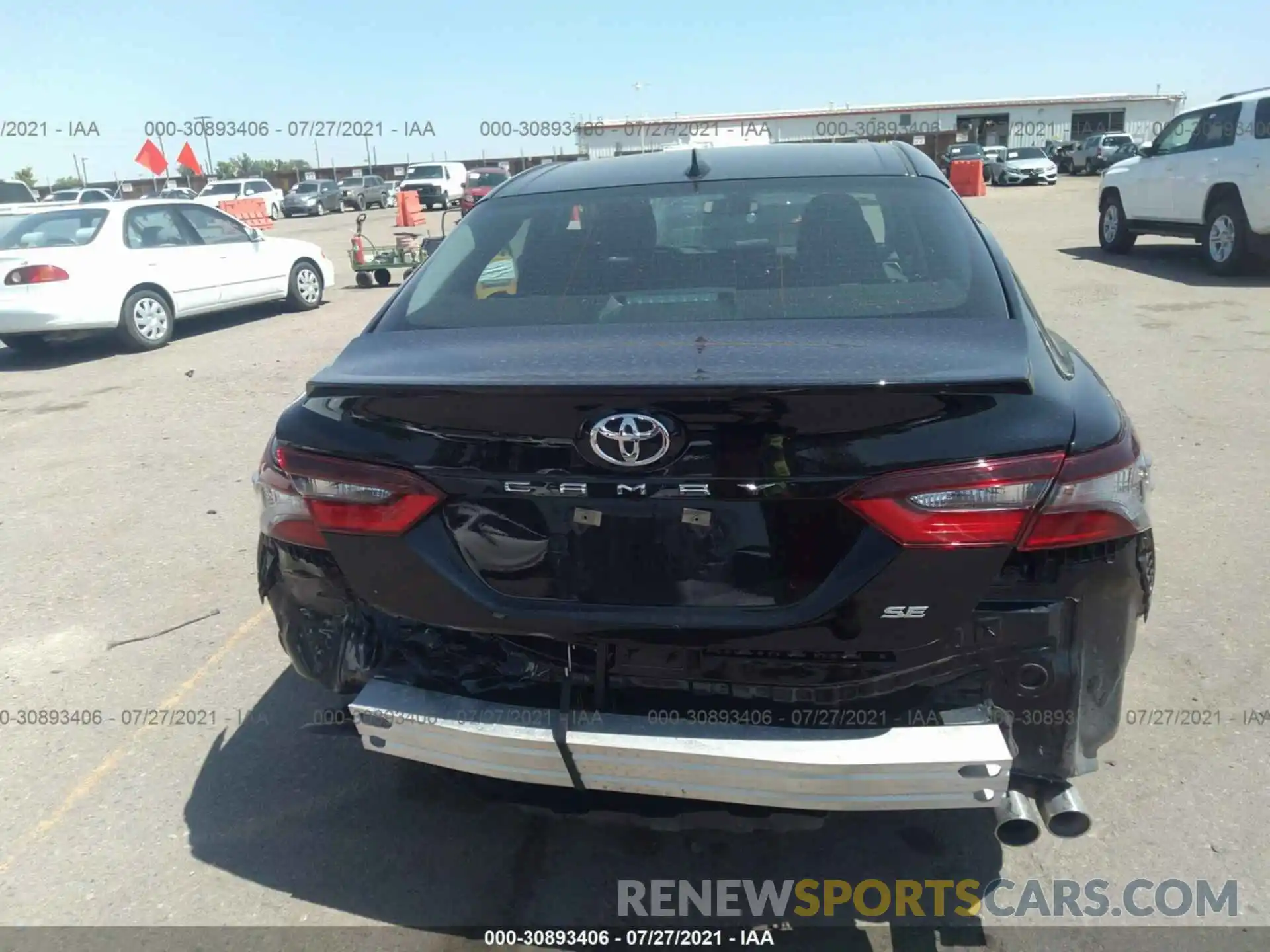 6 Photograph of a damaged car 4T1G11AK9MU537672 TOYOTA CAMRY 2021