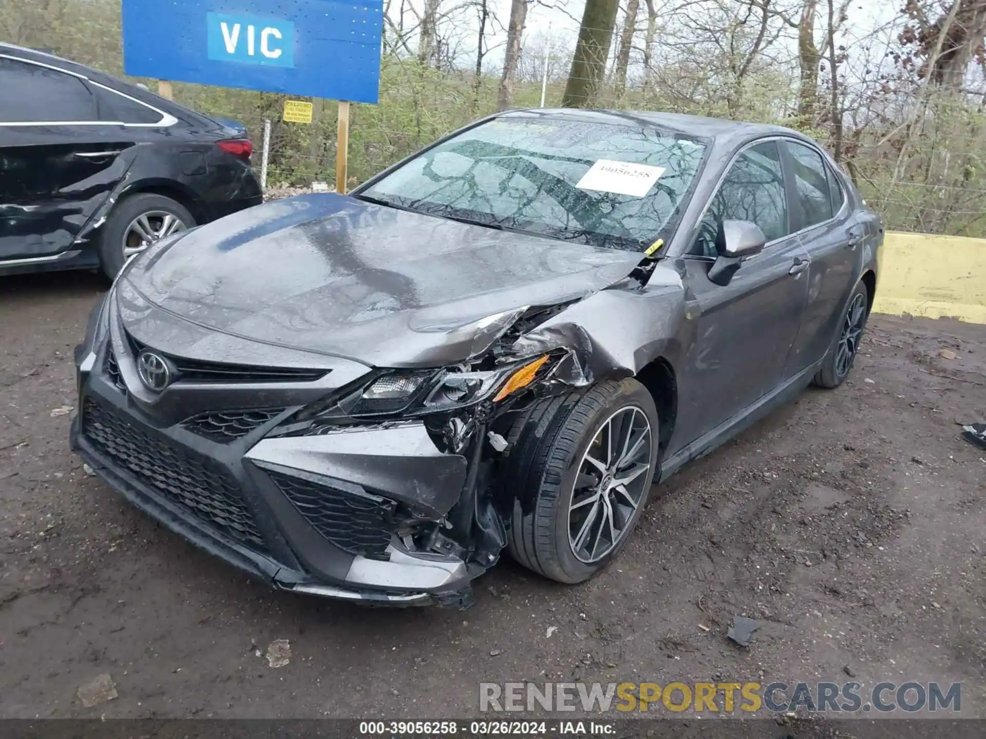 2 Photograph of a damaged car 4T1G11AK9MU537901 TOYOTA CAMRY 2021