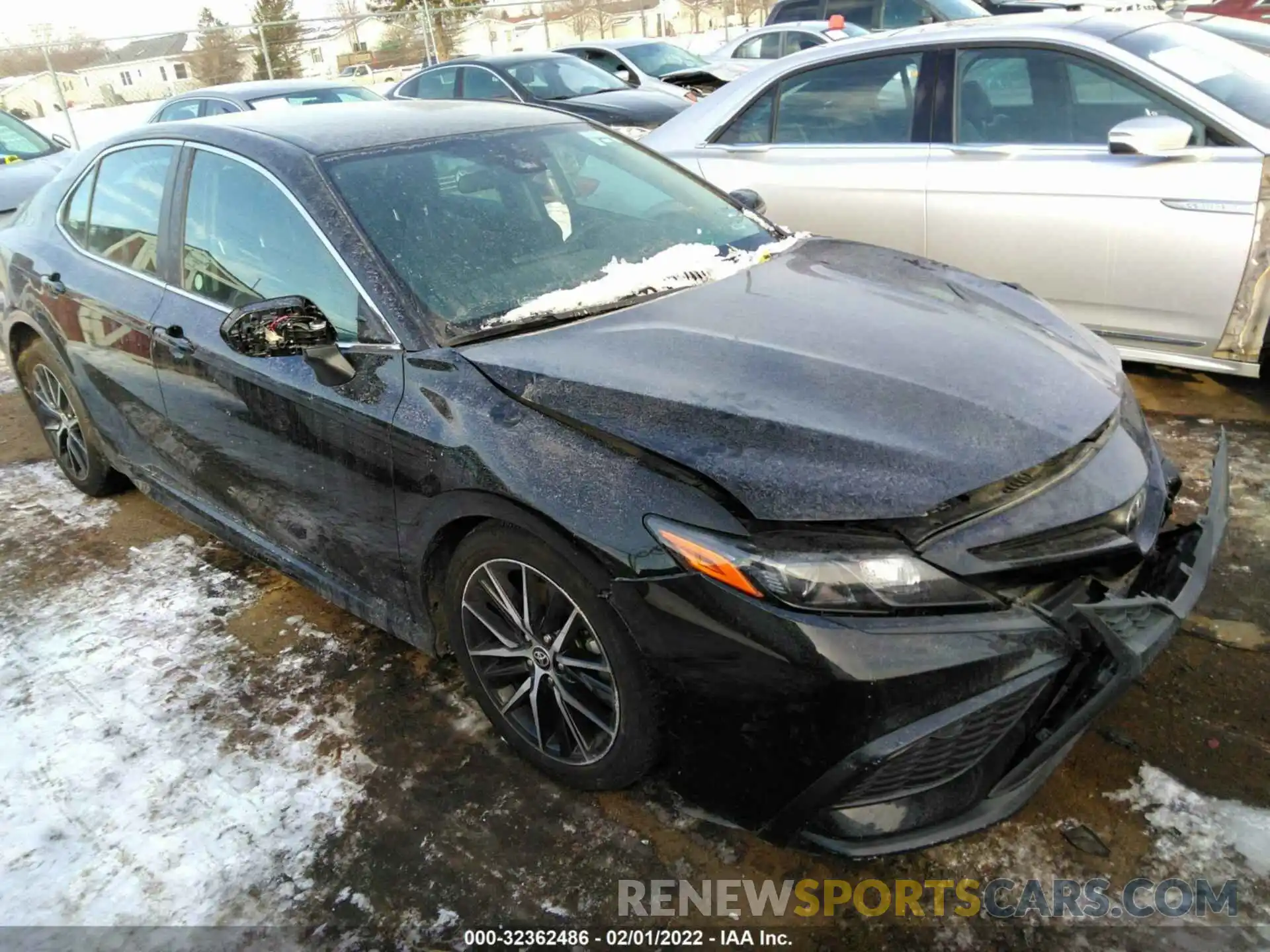 1 Photograph of a damaged car 4T1G11AK9MU541530 TOYOTA CAMRY 2021