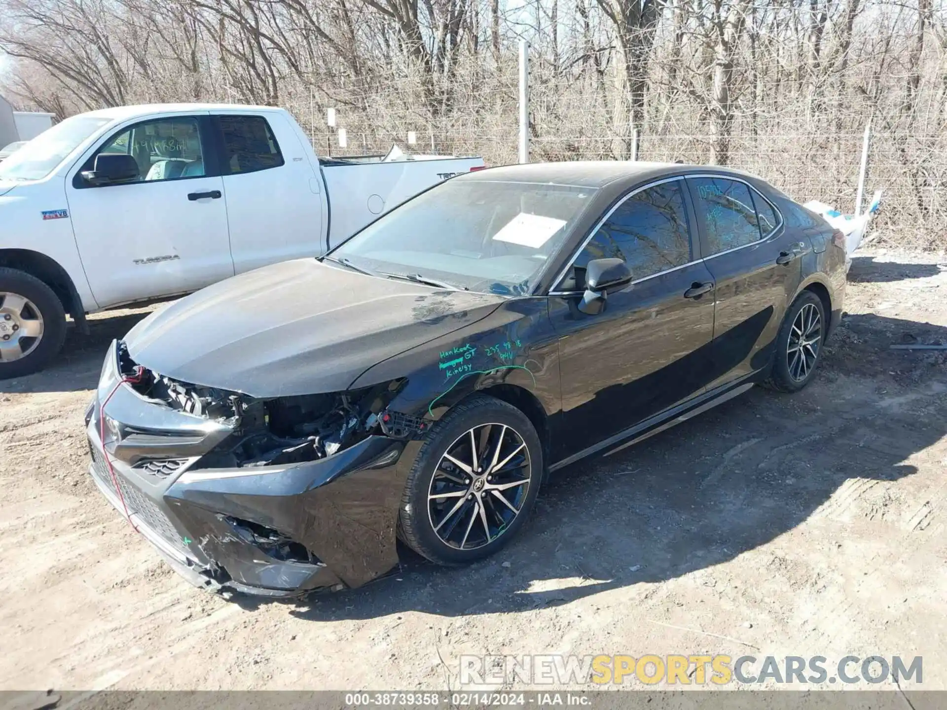 2 Photograph of a damaged car 4T1G11AK9MU541916 TOYOTA CAMRY 2021