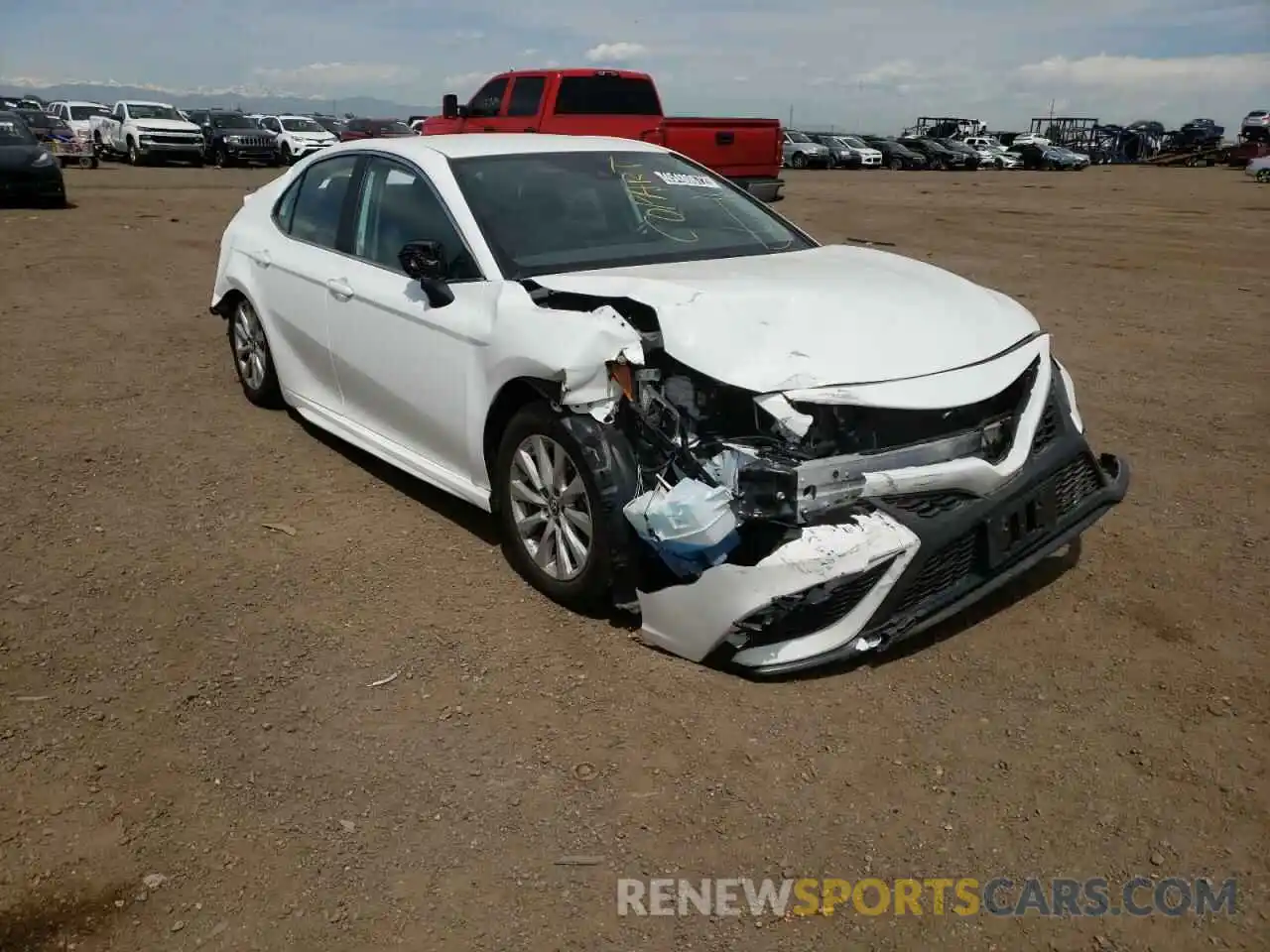 1 Photograph of a damaged car 4T1G11AK9MU544914 TOYOTA CAMRY 2021