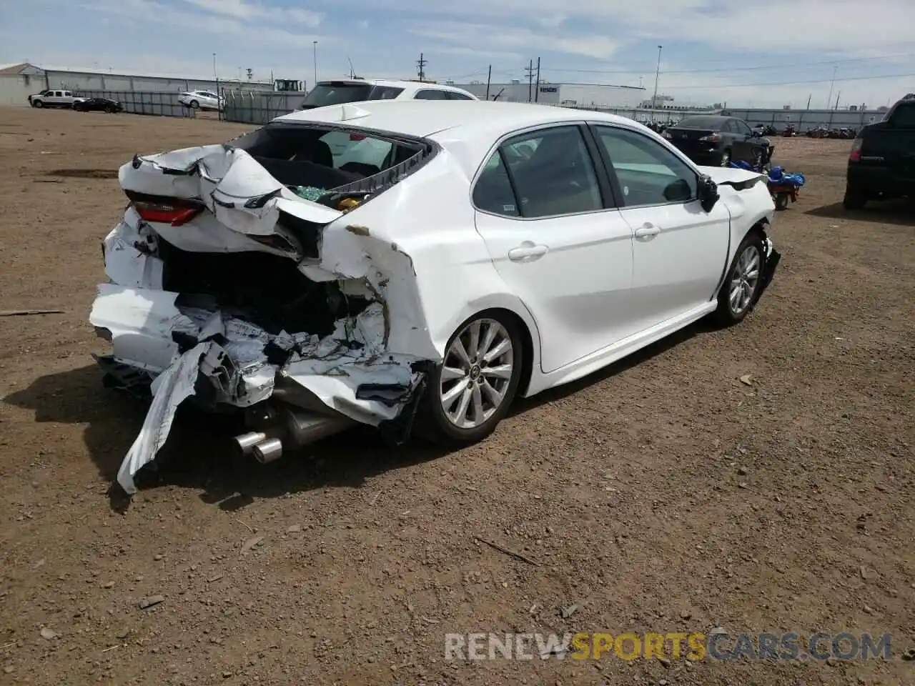 4 Photograph of a damaged car 4T1G11AK9MU544914 TOYOTA CAMRY 2021