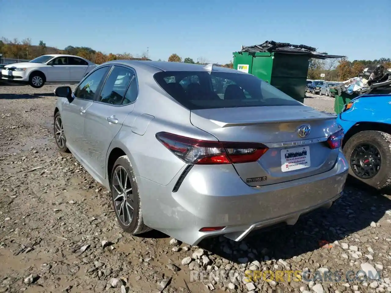 3 Photograph of a damaged car 4T1G11AK9MU545254 TOYOTA CAMRY 2021