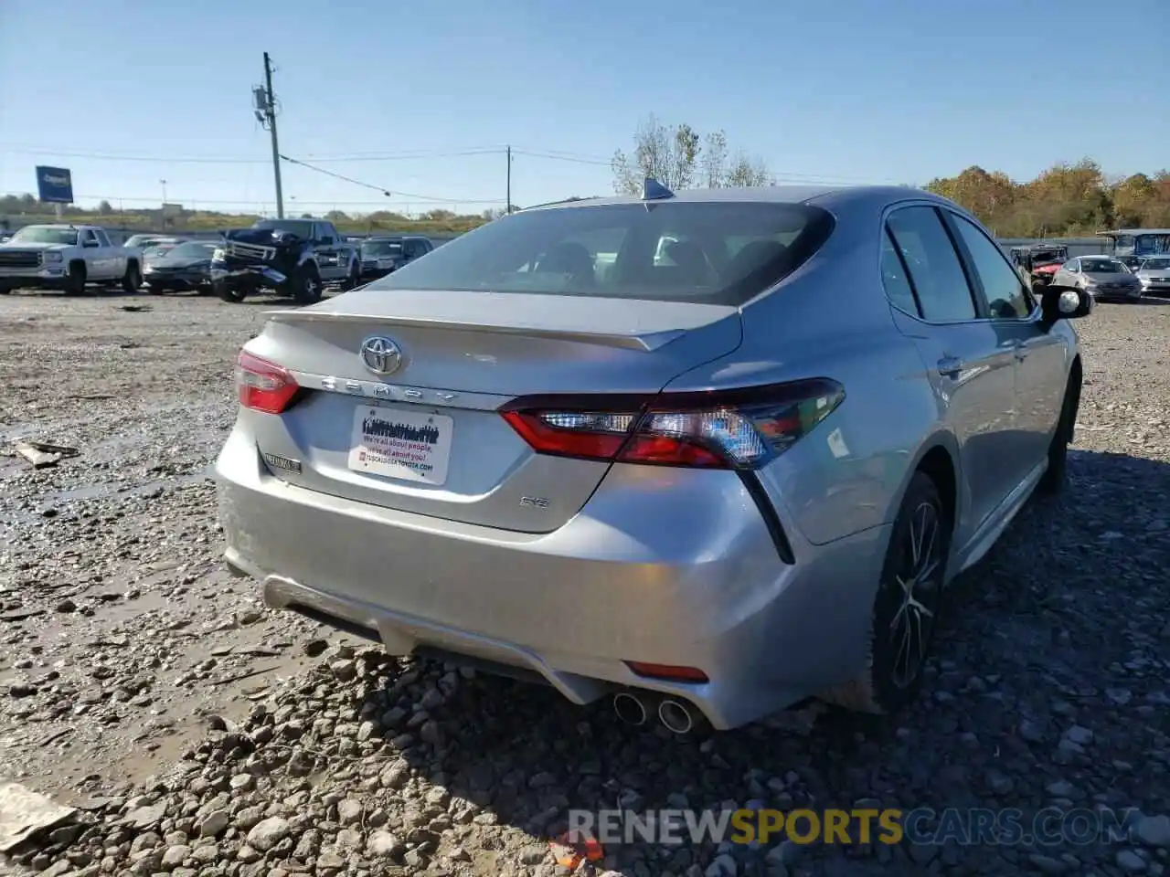 4 Photograph of a damaged car 4T1G11AK9MU545254 TOYOTA CAMRY 2021