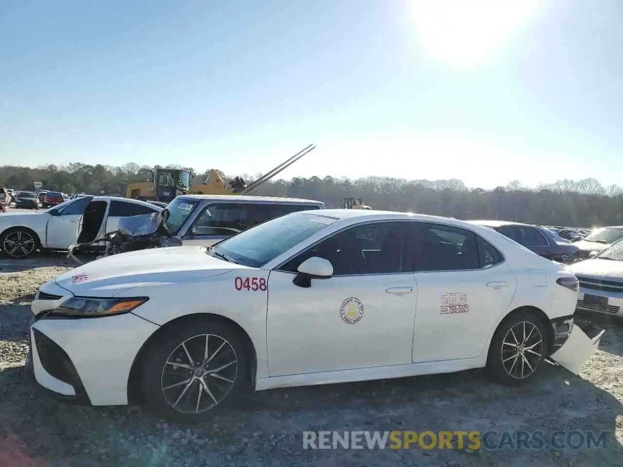 1 Photograph of a damaged car 4T1G11AK9MU547859 TOYOTA CAMRY 2021