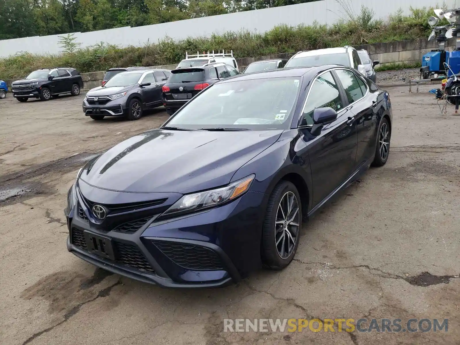 2 Photograph of a damaged car 4T1G11AK9MU550390 TOYOTA CAMRY 2021