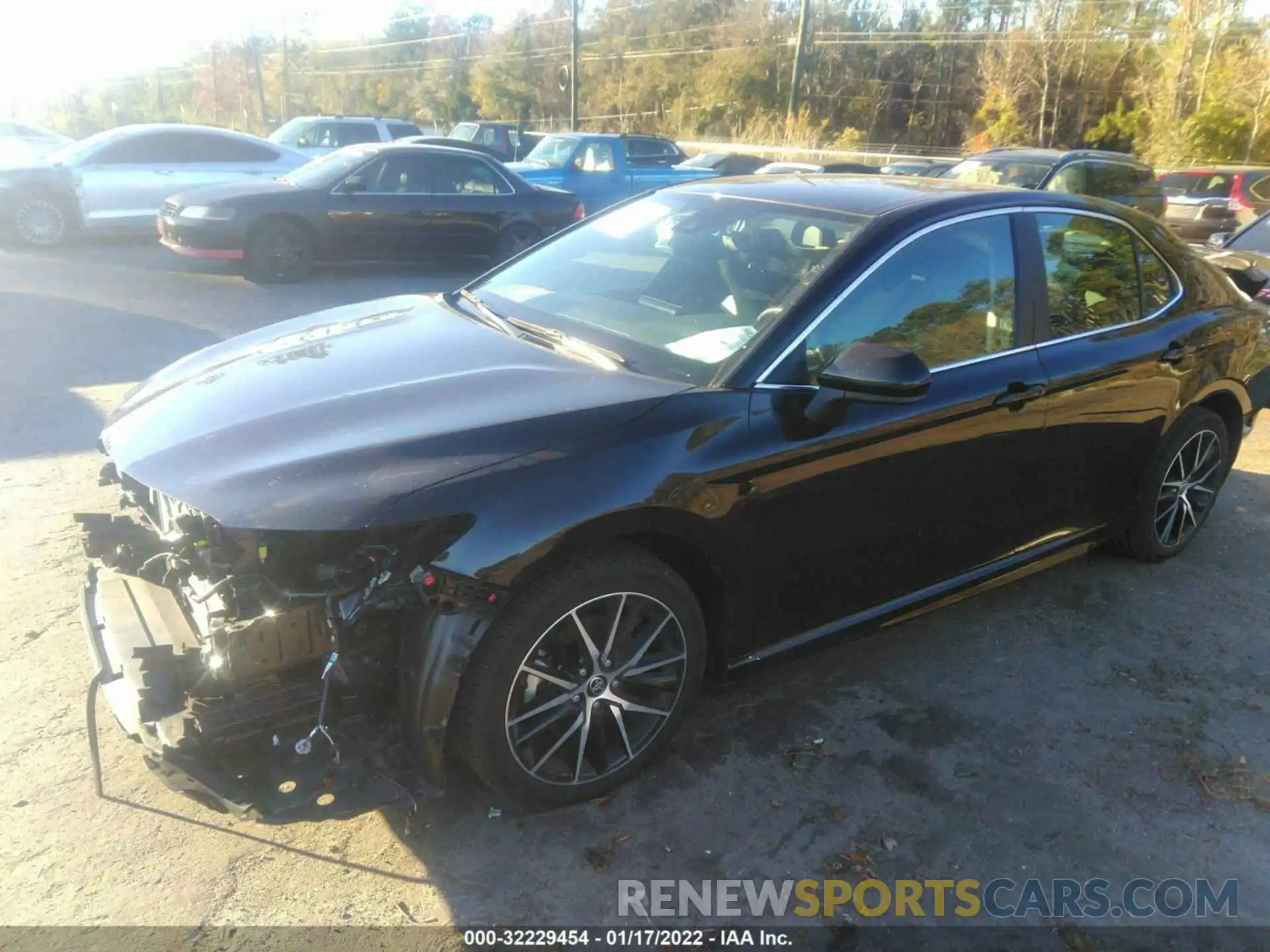 2 Photograph of a damaged car 4T1G11AK9MU550535 TOYOTA CAMRY 2021