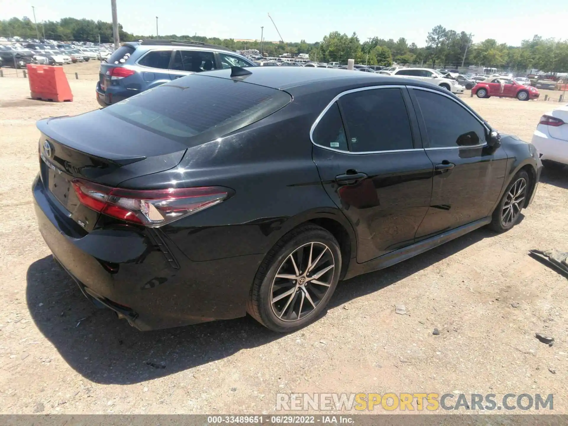 4 Photograph of a damaged car 4T1G11AK9MU555332 TOYOTA CAMRY 2021