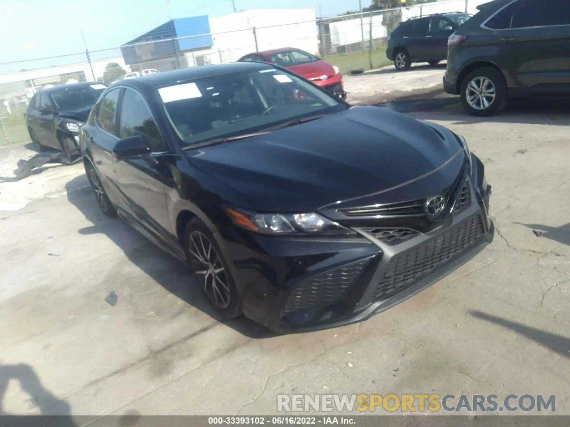 1 Photograph of a damaged car 4T1G11AK9MU556481 TOYOTA CAMRY 2021