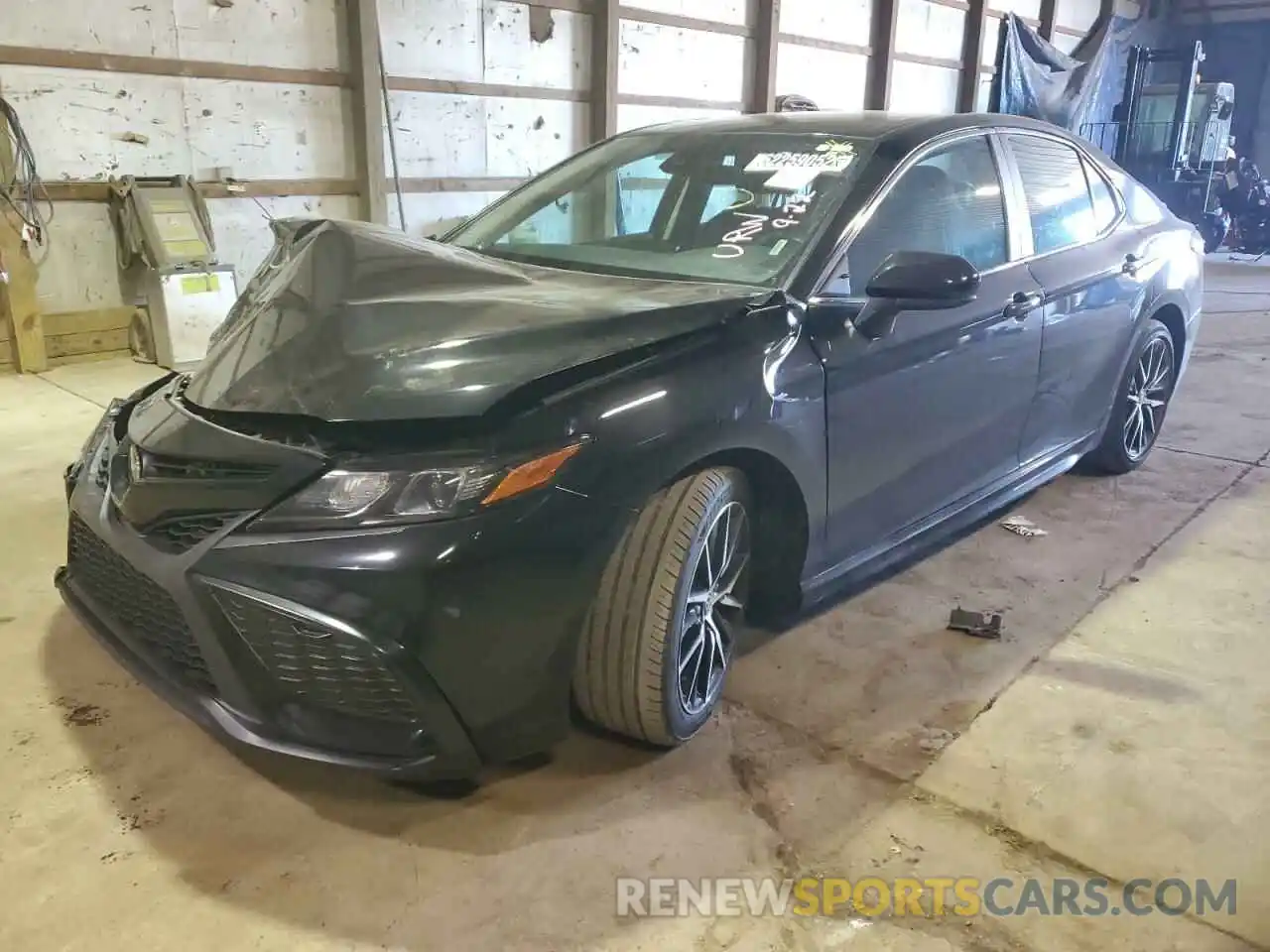 2 Photograph of a damaged car 4T1G11AK9MU557615 TOYOTA CAMRY 2021