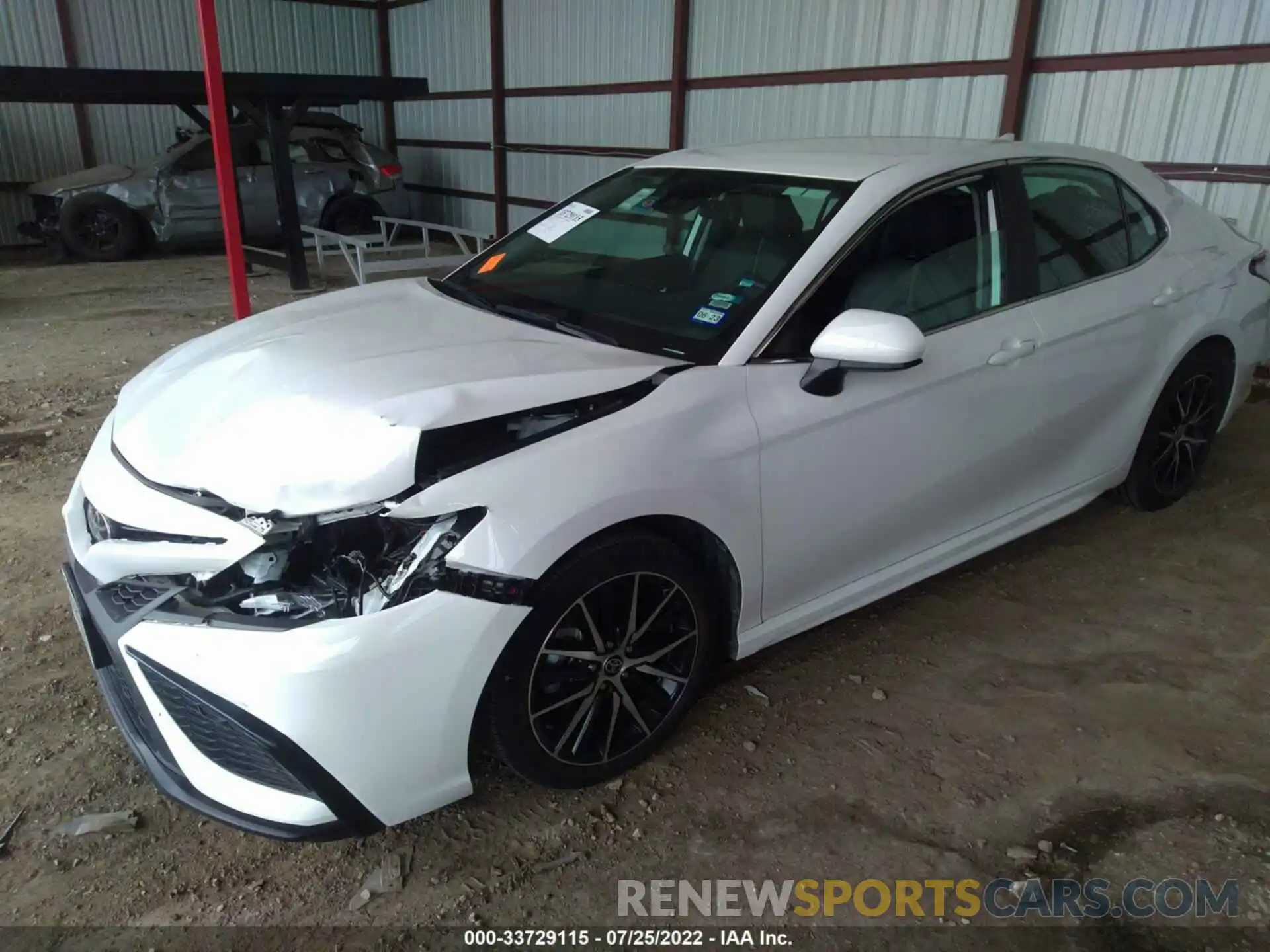 2 Photograph of a damaged car 4T1G11AK9MU573460 TOYOTA CAMRY 2021